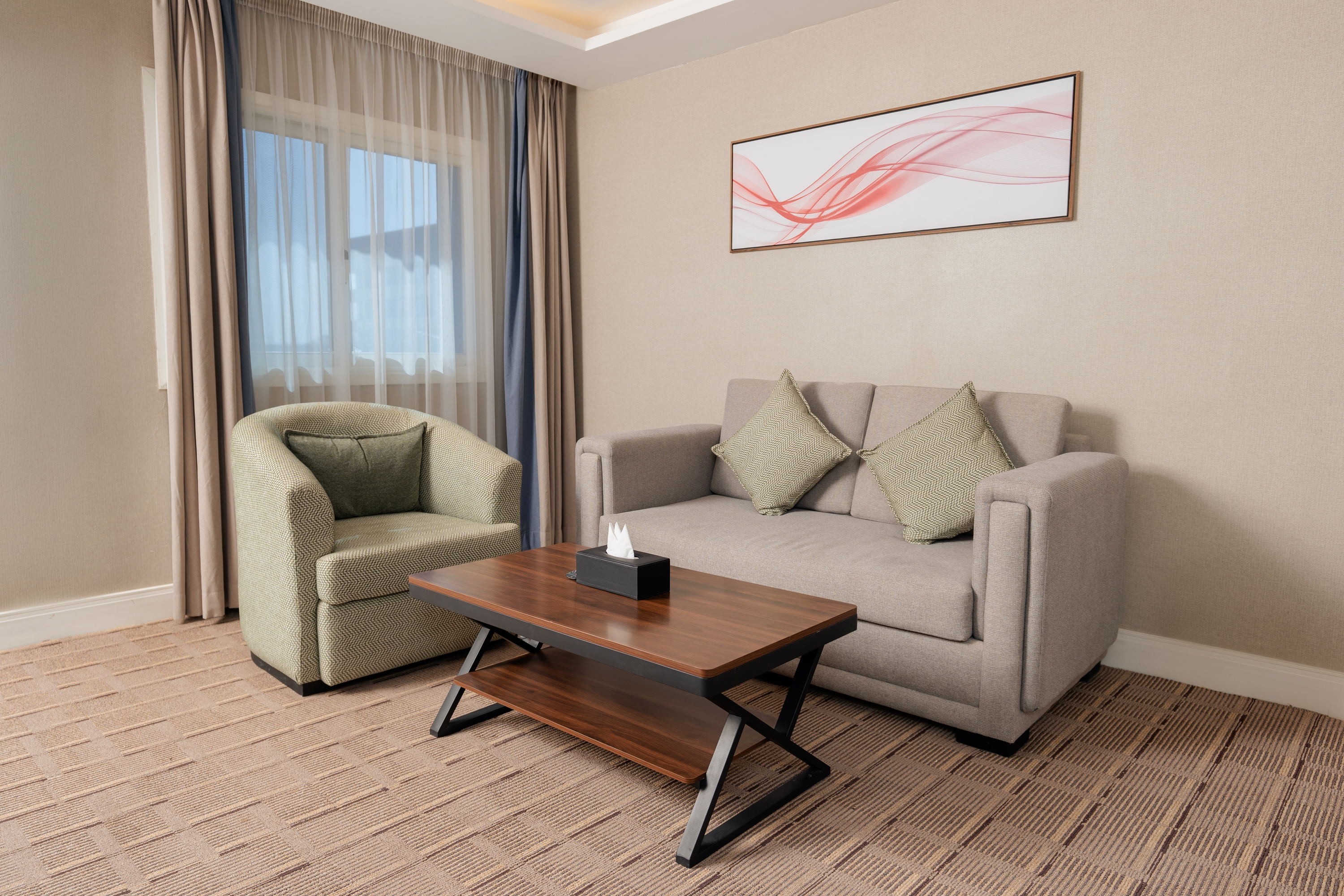 Guest room at the Howard Johnson by Wyndham Riyadh Al Nasiriyah in Riyadh, Other than US/Canada