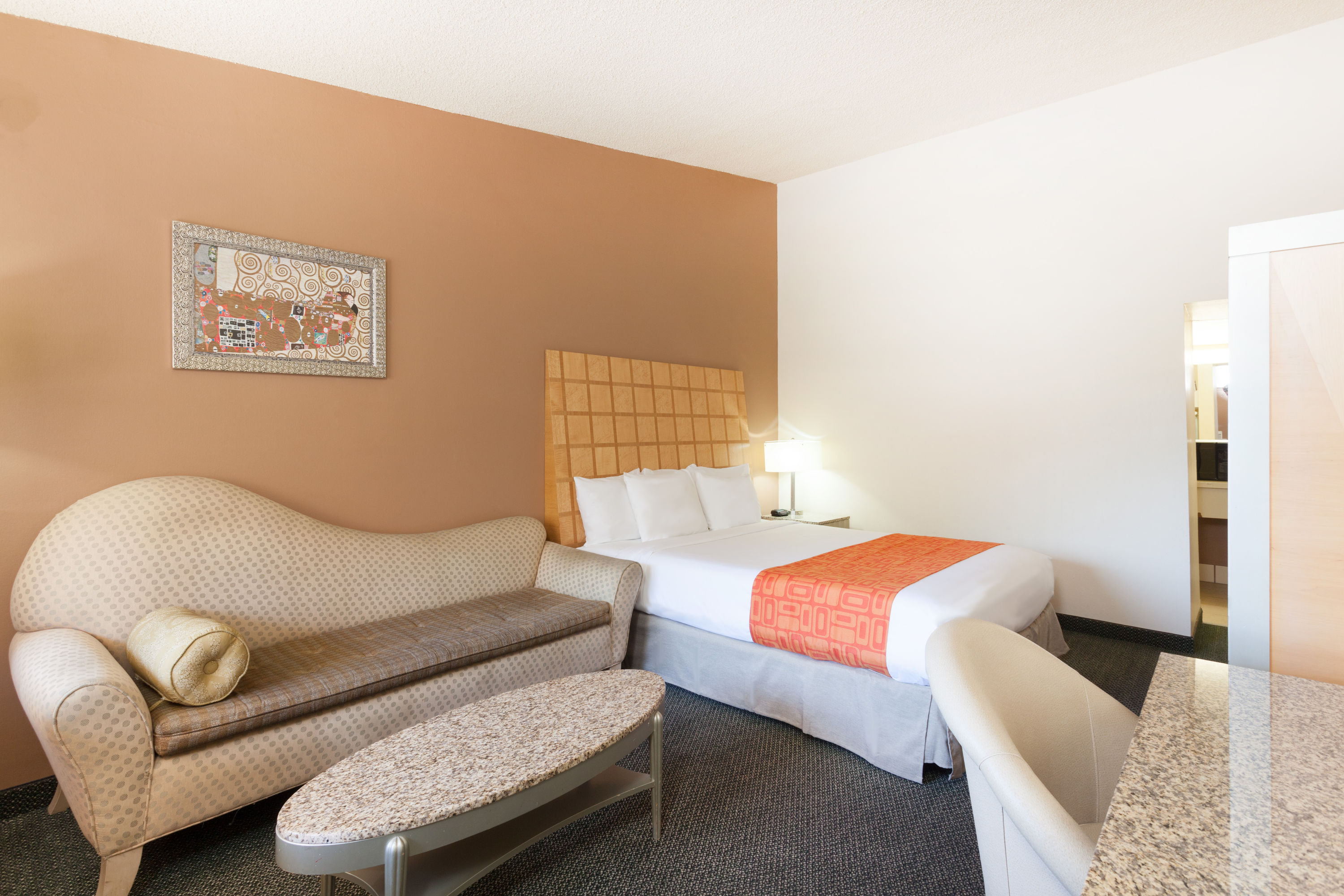 Guest room at the Howard Johnson by Wyndham Yuma in Yuma, Arizona