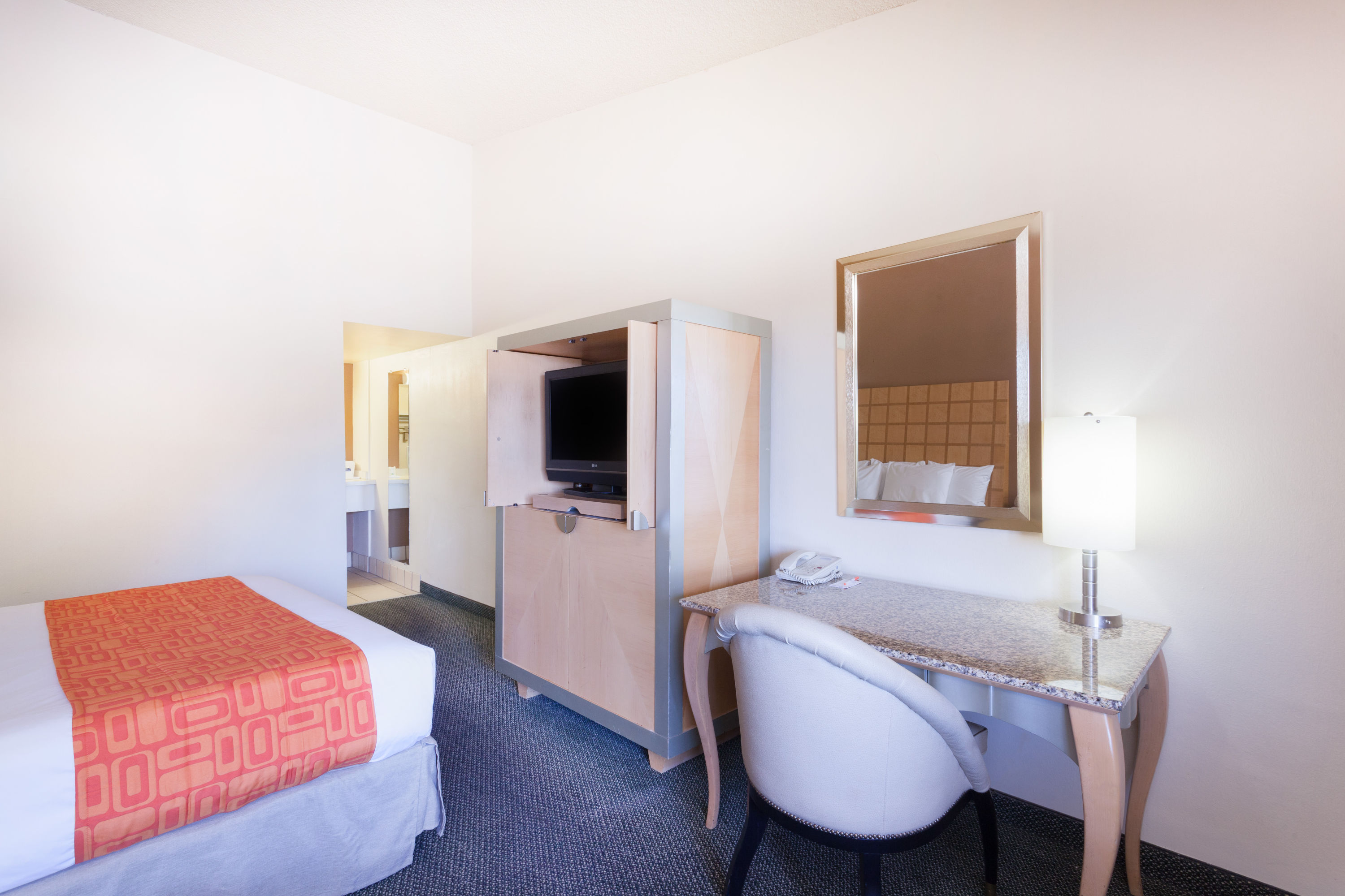 Guest room feature at the Howard Johnson by Wyndham Yuma in Yuma, Arizona