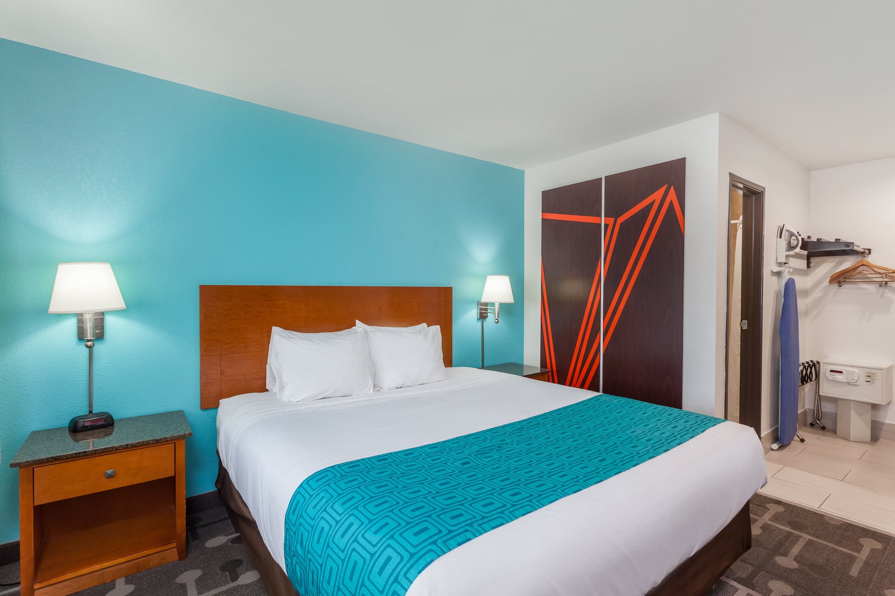 Guest room at the Howard Johnson by Wyndham National City/San Diego South in National City, California