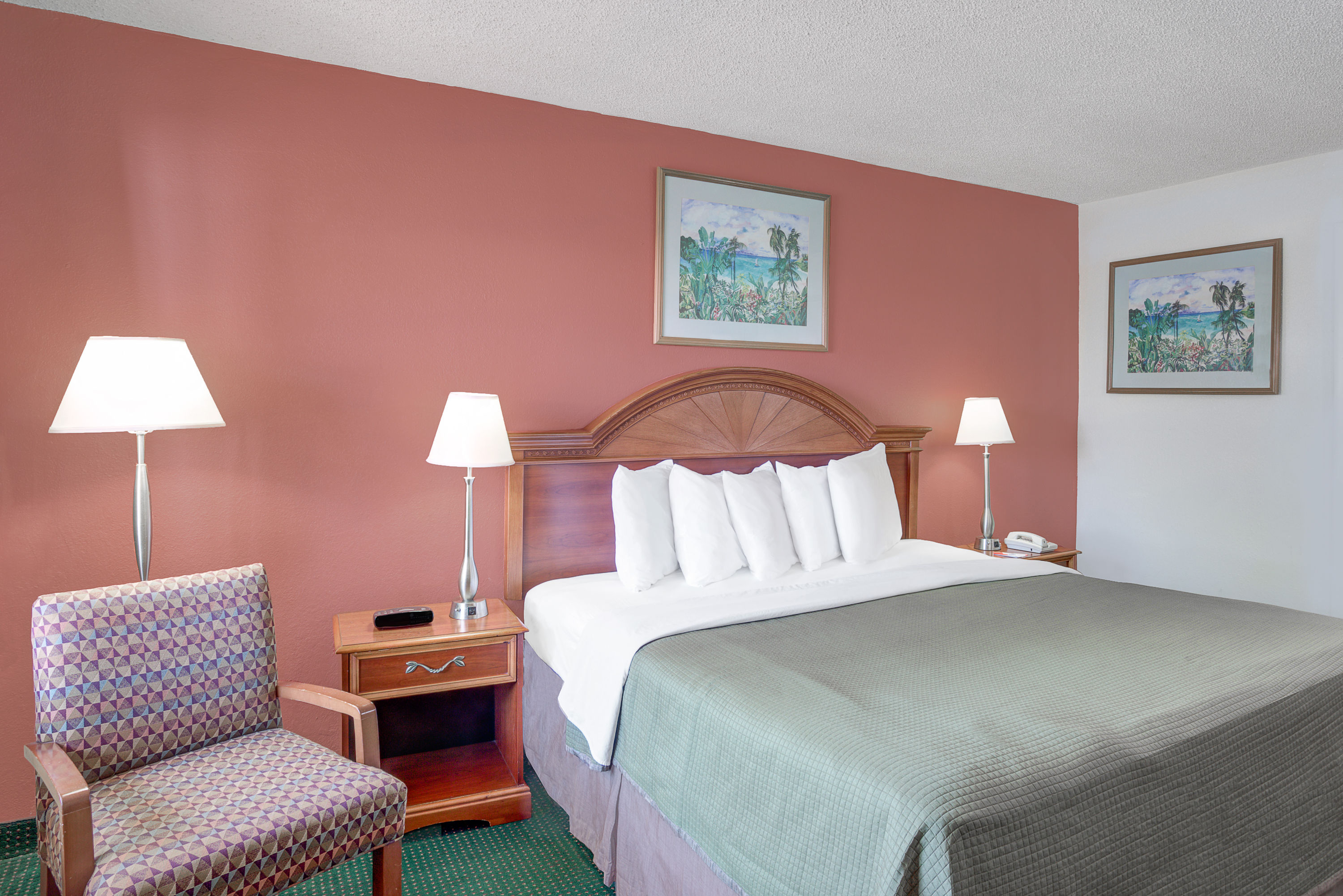 Guest room at the Howard Johnson by Wyndham Ft. Myers FL in Fort Myers, Florida