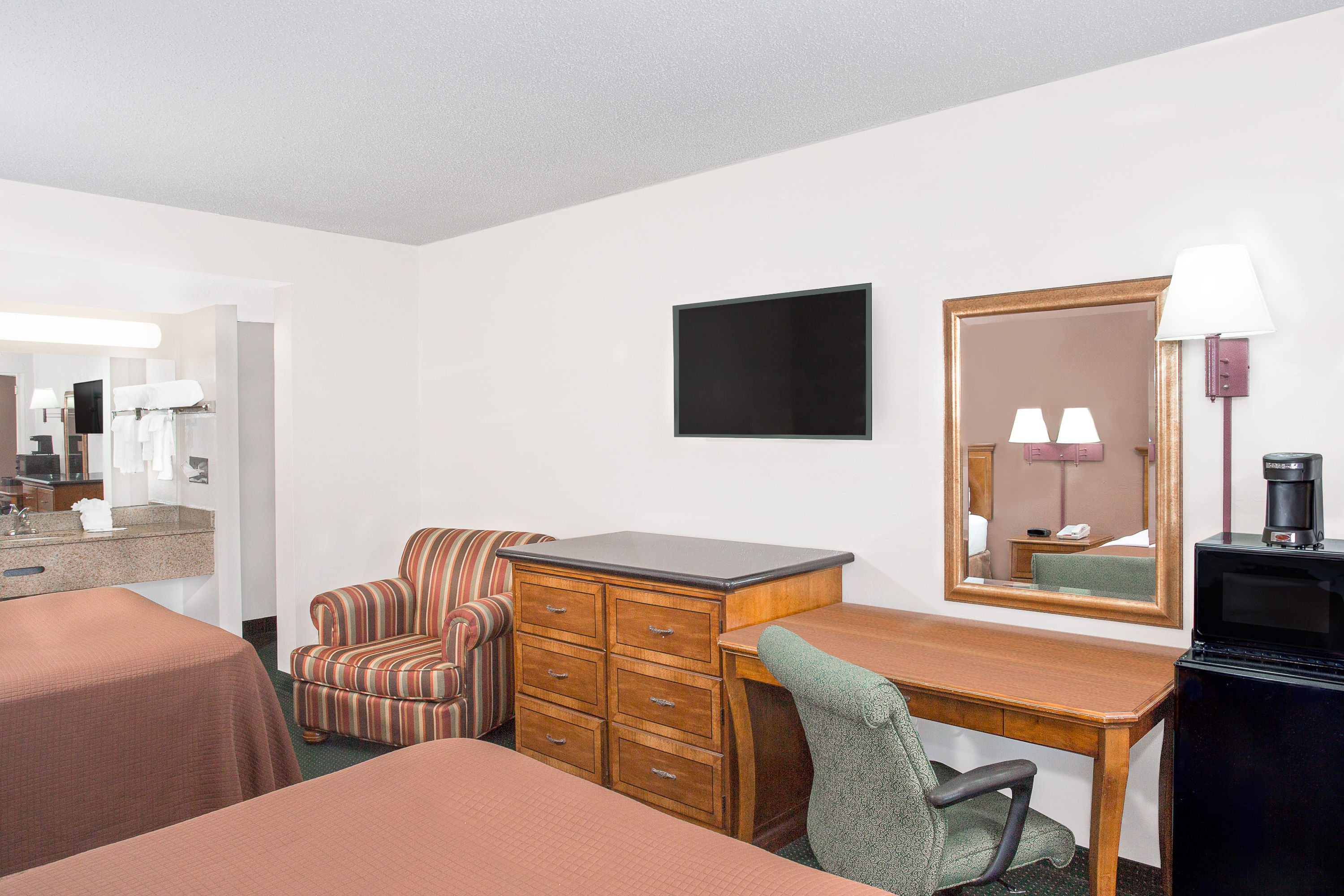 Guest room at the Howard Johnson by Wyndham Ft. Myers FL in Fort Myers, Florida