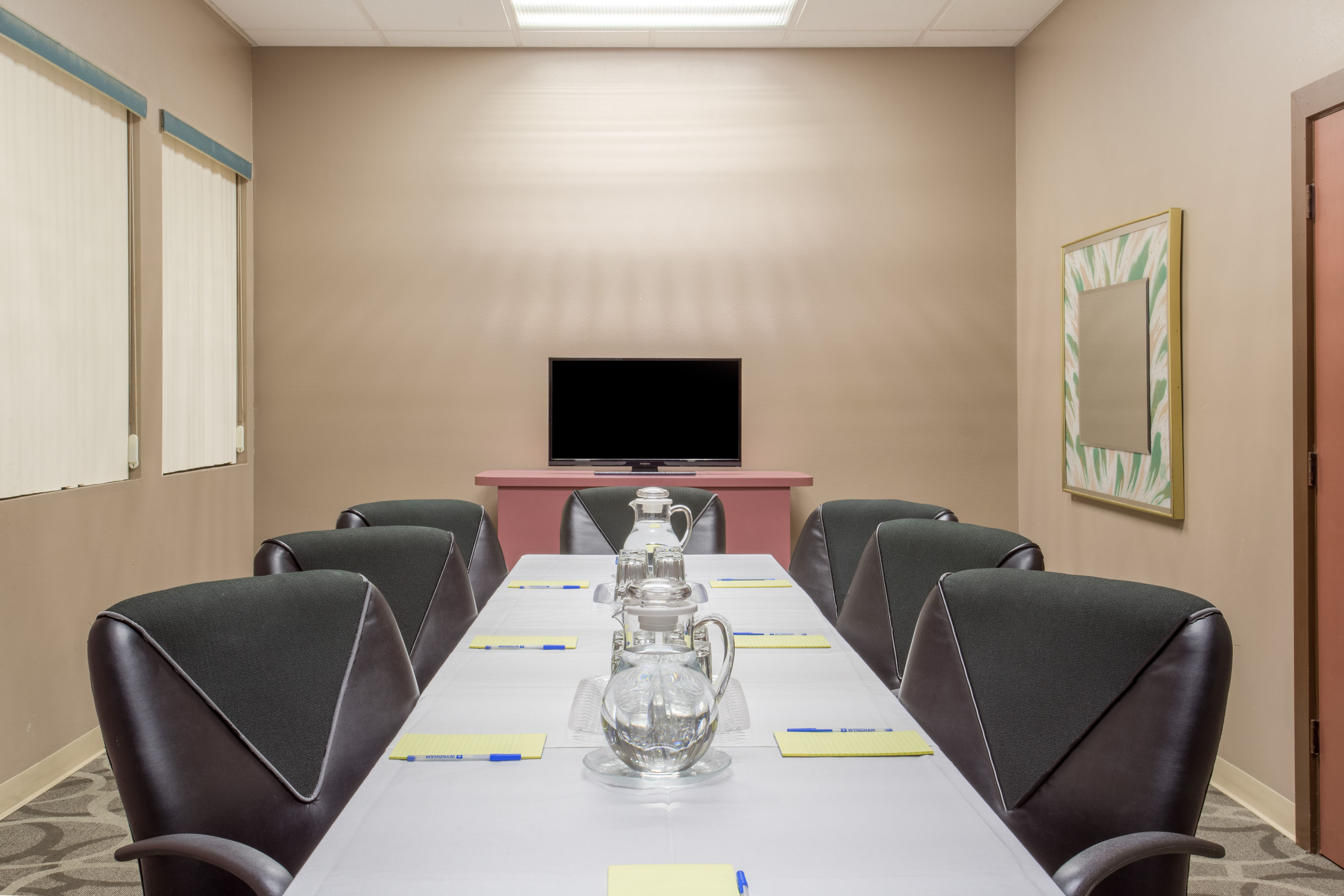 Meeting room at Howard Johnson by Wyndham Ocala FL I-75 in Ocala, Florida
