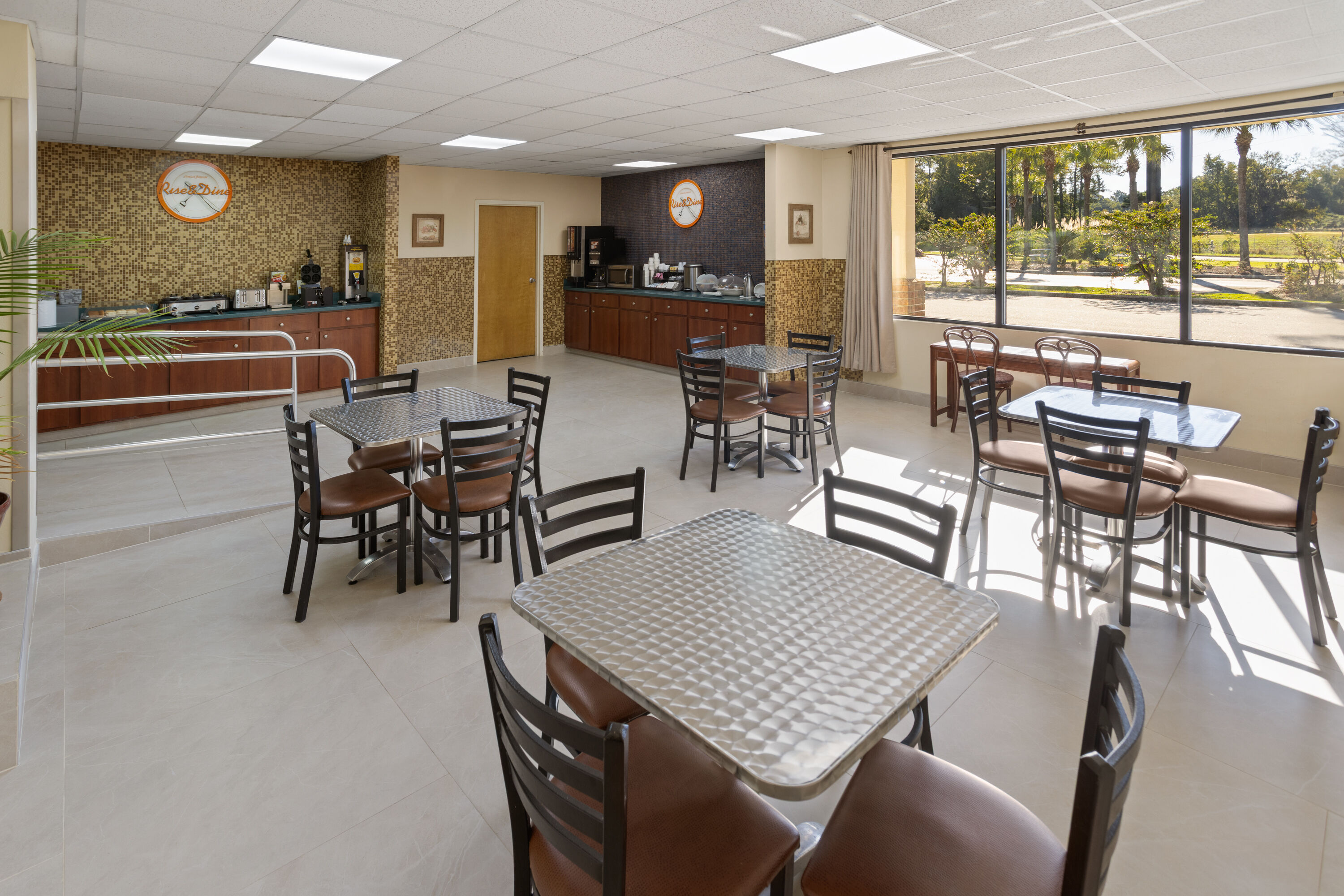 Free breakfast at Howard Johnson by Wyndham Savannah GA in Savannah, Georgia