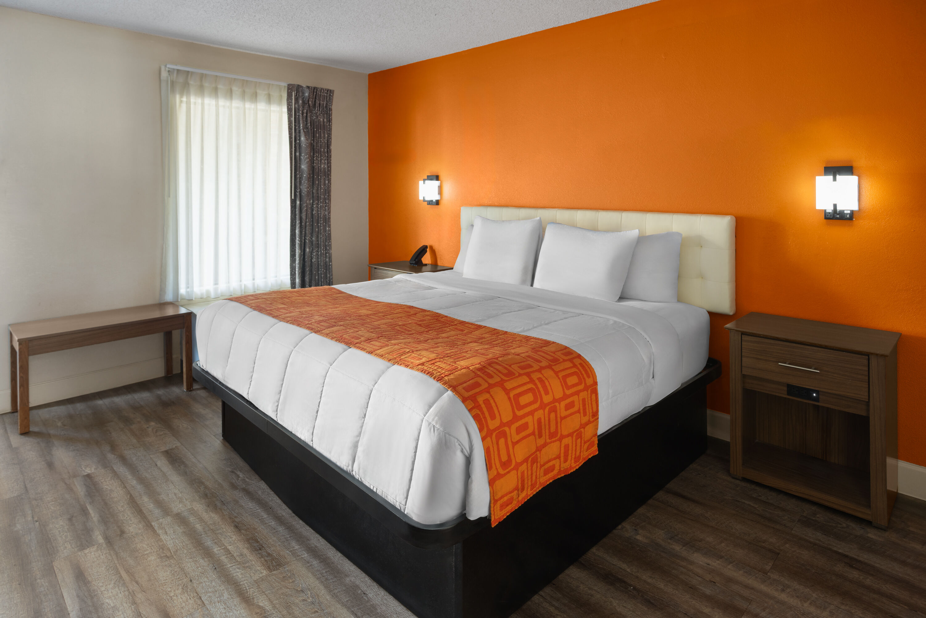 Guest room at the Howard Johnson by Wyndham Savannah GA in Savannah, Georgia