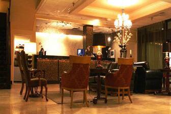 Howard Johnson Sioux City hotel lobby in Sioux City, Iowa