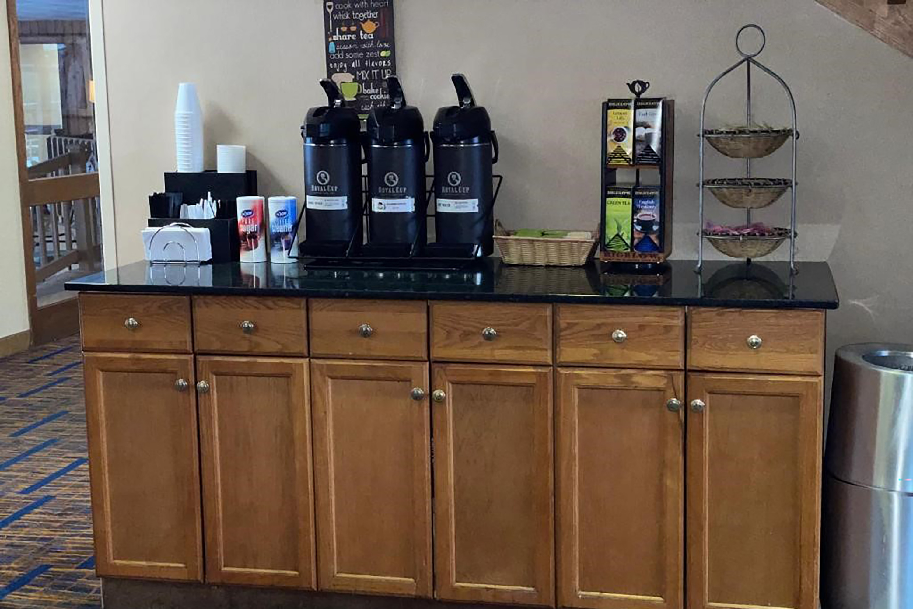 Free breakfast at Howard Johnson by Wyndham Merrillville in Merrillville, Indiana