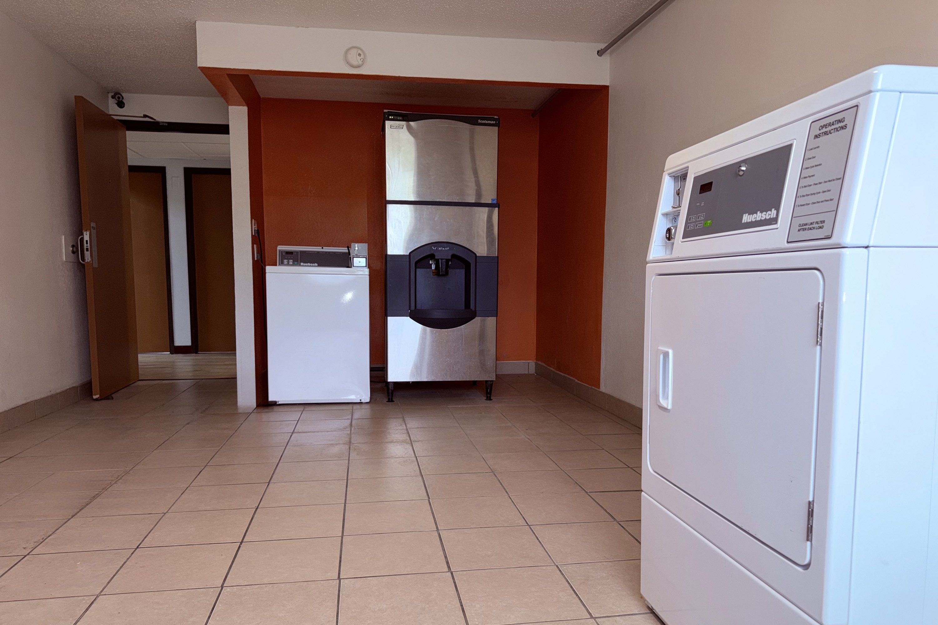 Laundry facilities at Howard Johnson by Wyndham Albert Lea in Albert Lea, Minnesota