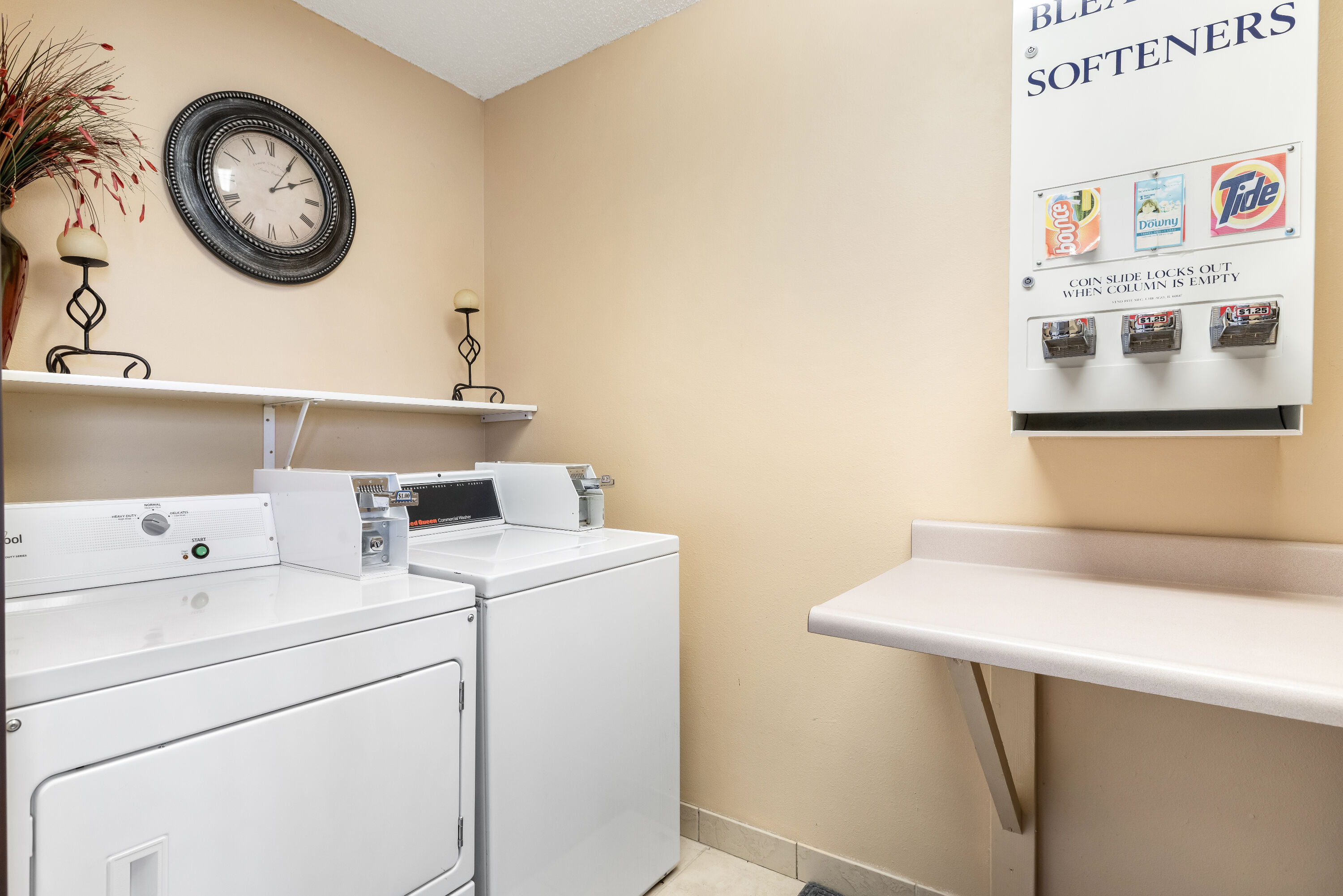 Laundry facilities at Howard Johnson by Wyndham Oacoma Hotel & Suites in Oacoma, South Dakota