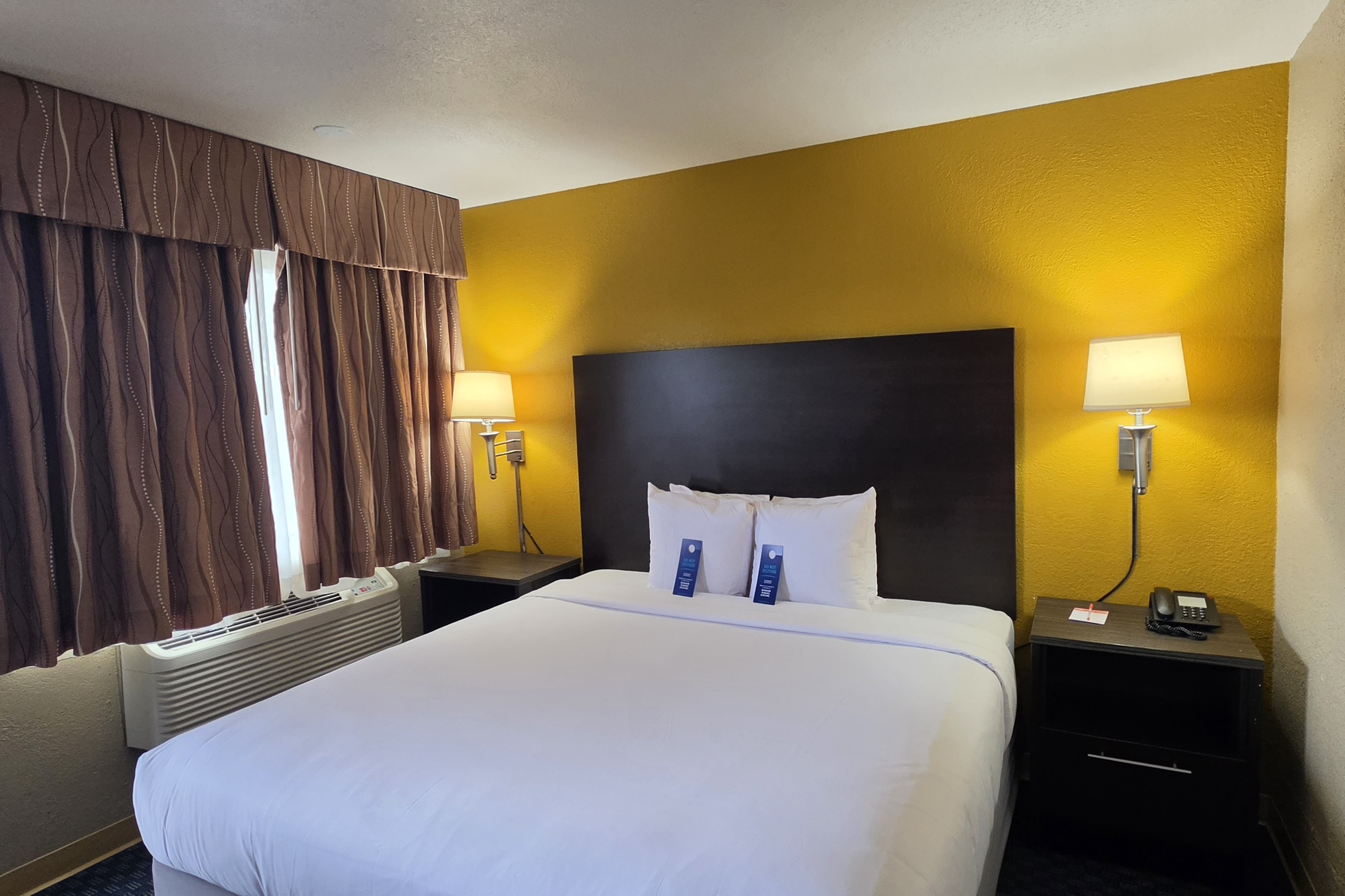 Guest room at the Howard Johnson by Wyndham Odessa TX in Odessa, Texas