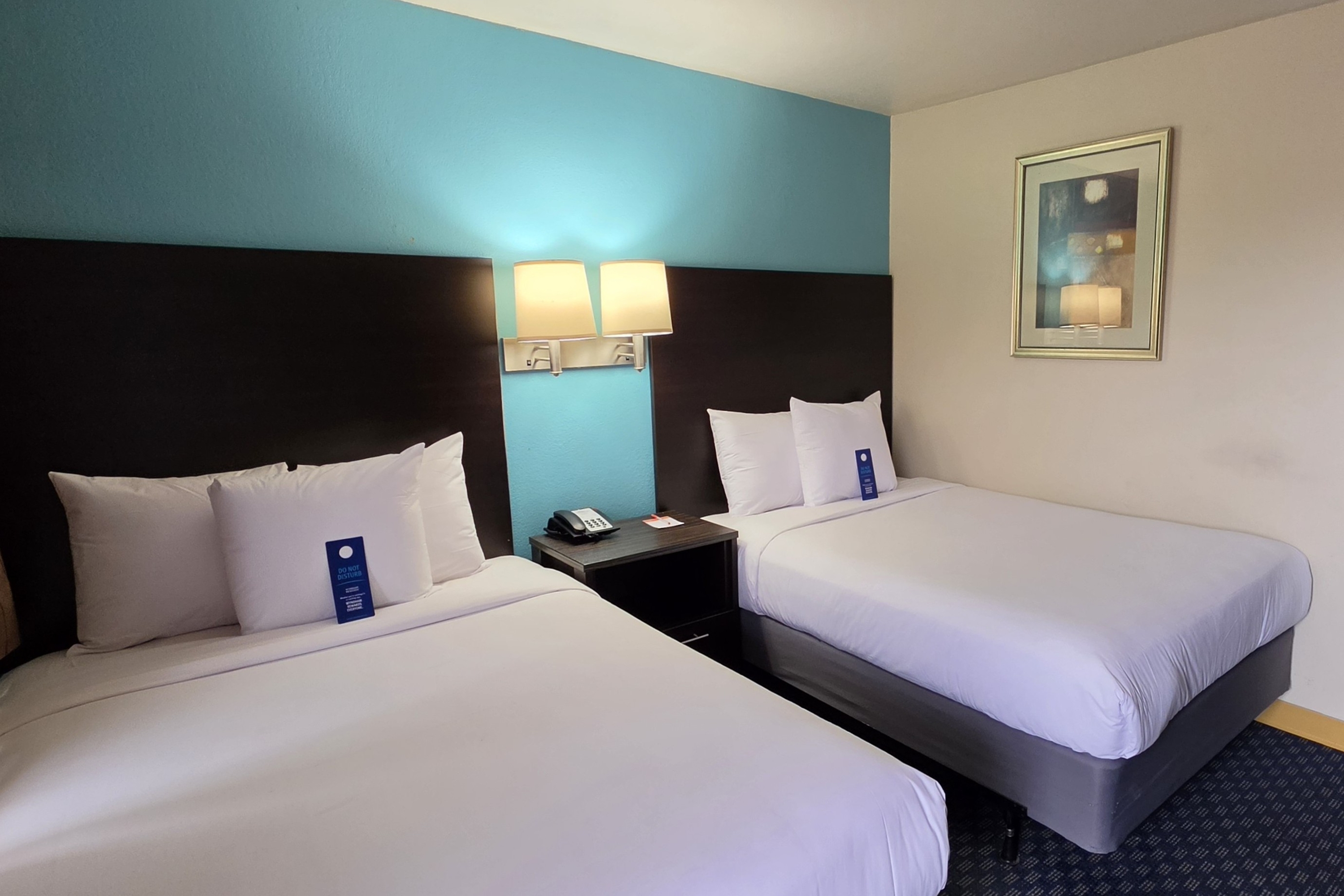 Guest room at the Howard Johnson by Wyndham Odessa TX in Odessa, Texas