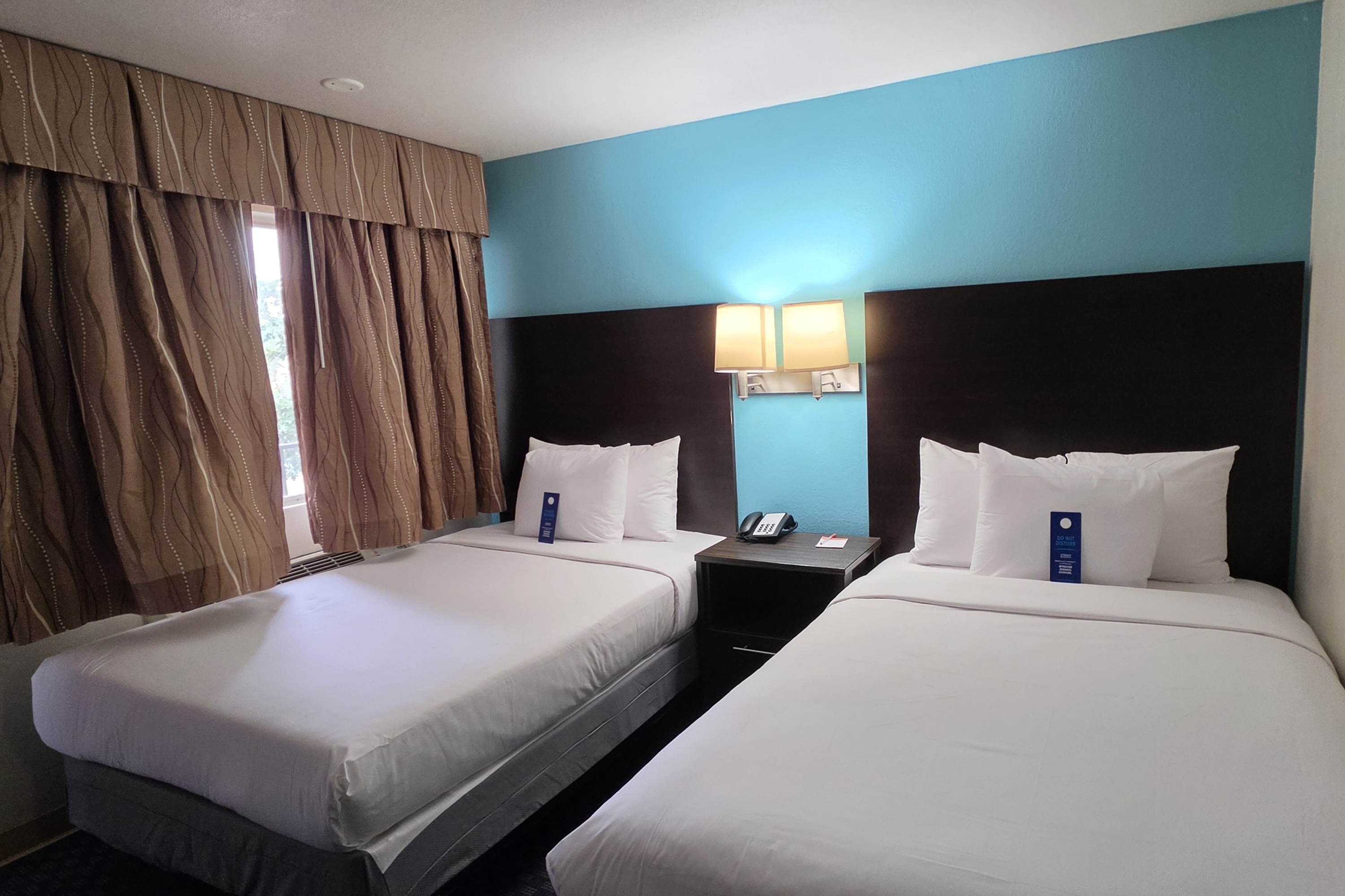 Guest room at the Howard Johnson by Wyndham Odessa TX in Odessa, Texas