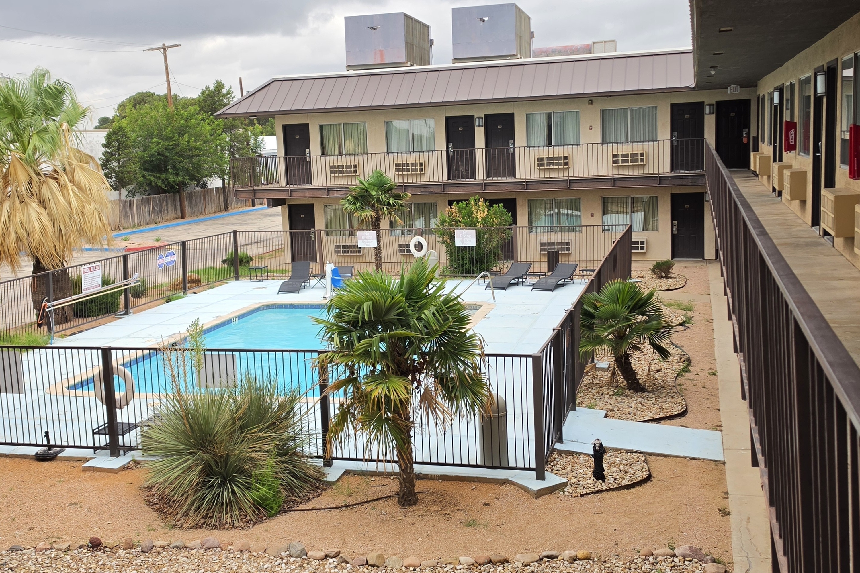 Pool at the Howard Johnson by Wyndham Odessa TX in Odessa, Texas