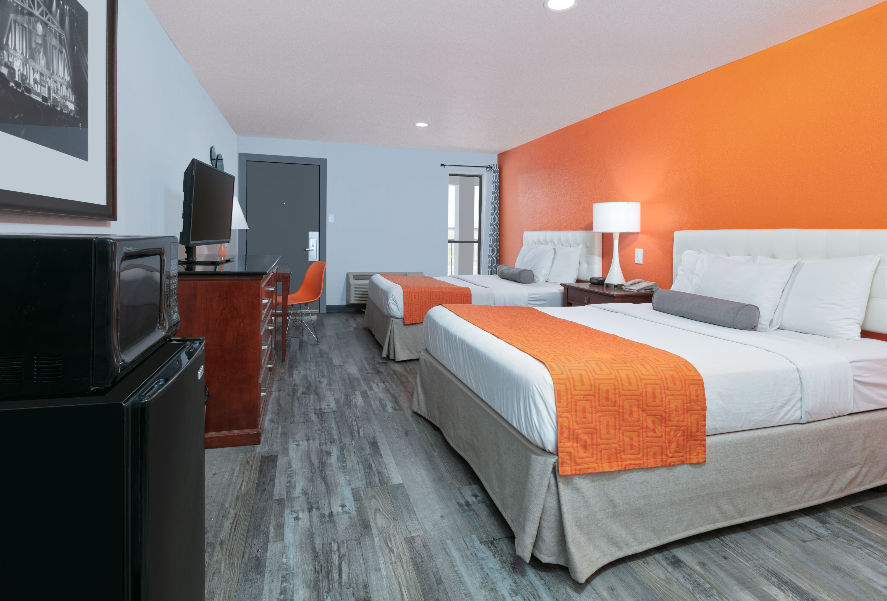 Guest room at the Howard Johnson by Wyndham San Marcos in San Marcos, Texas