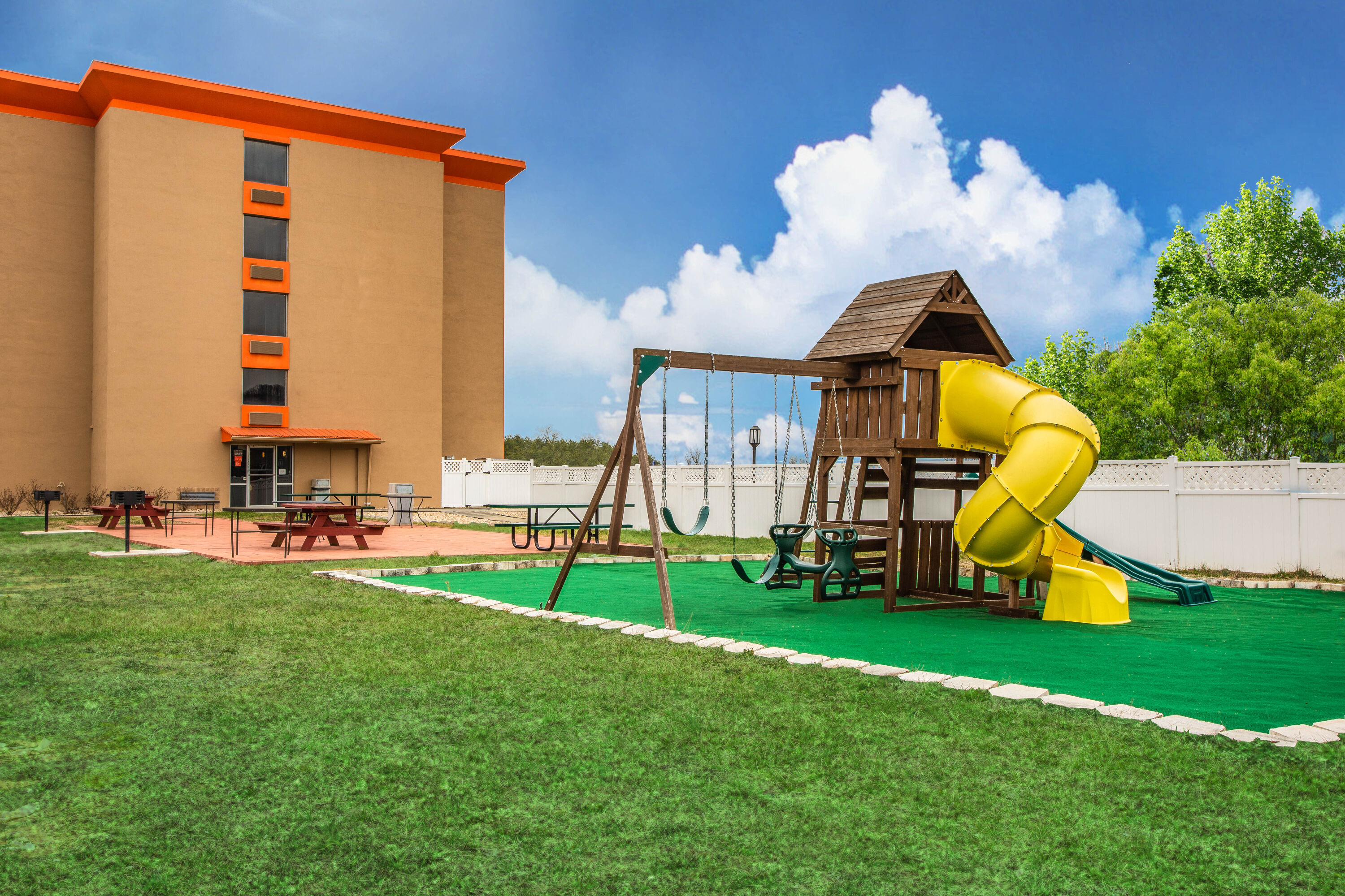 BBQ grill at Howard Johnson by Wyndham Lexington in Lexington, Virginia