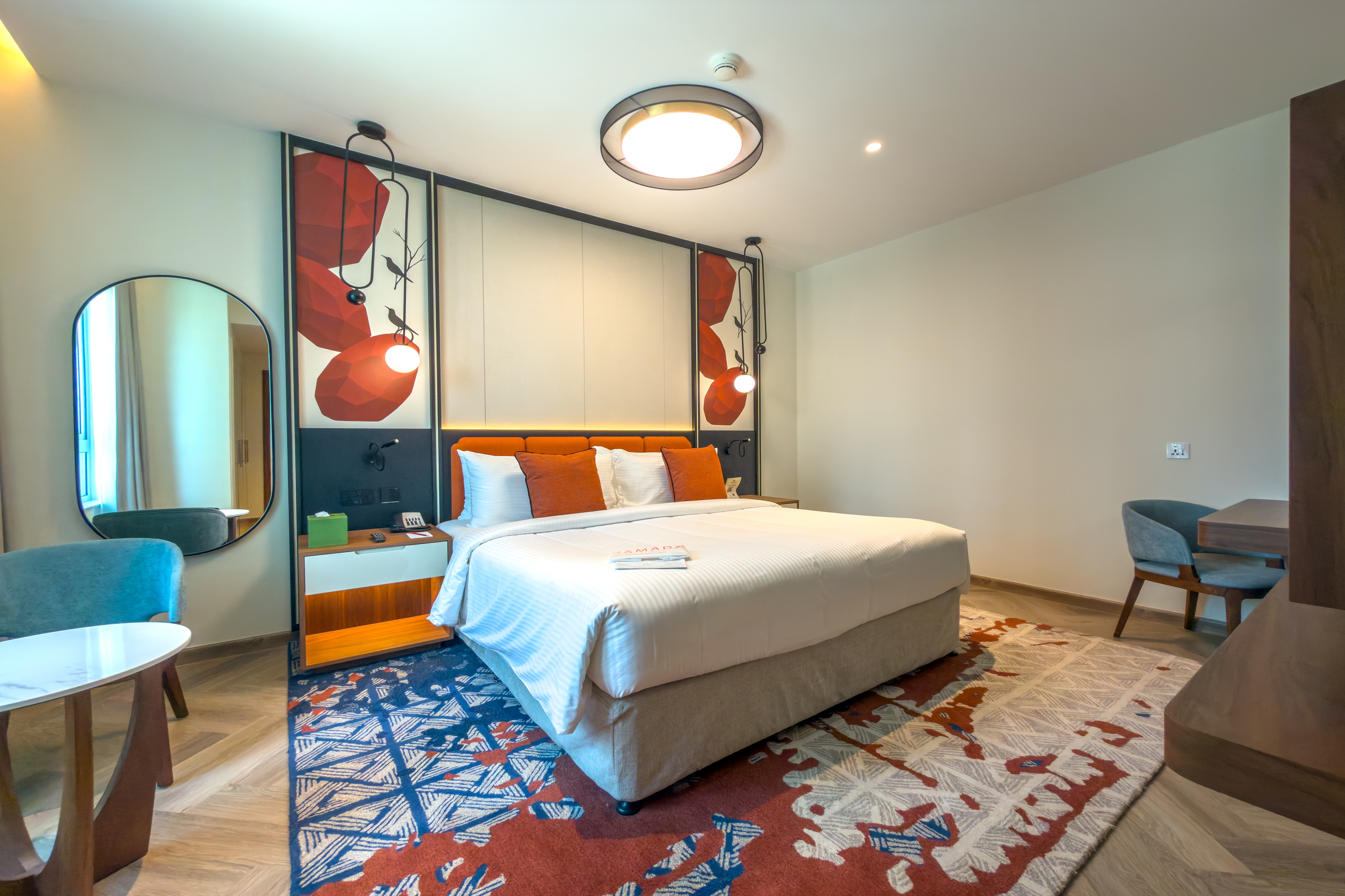 Guest room at the Wyndham Downtown Dubai in Dubai, Other than US/Canada