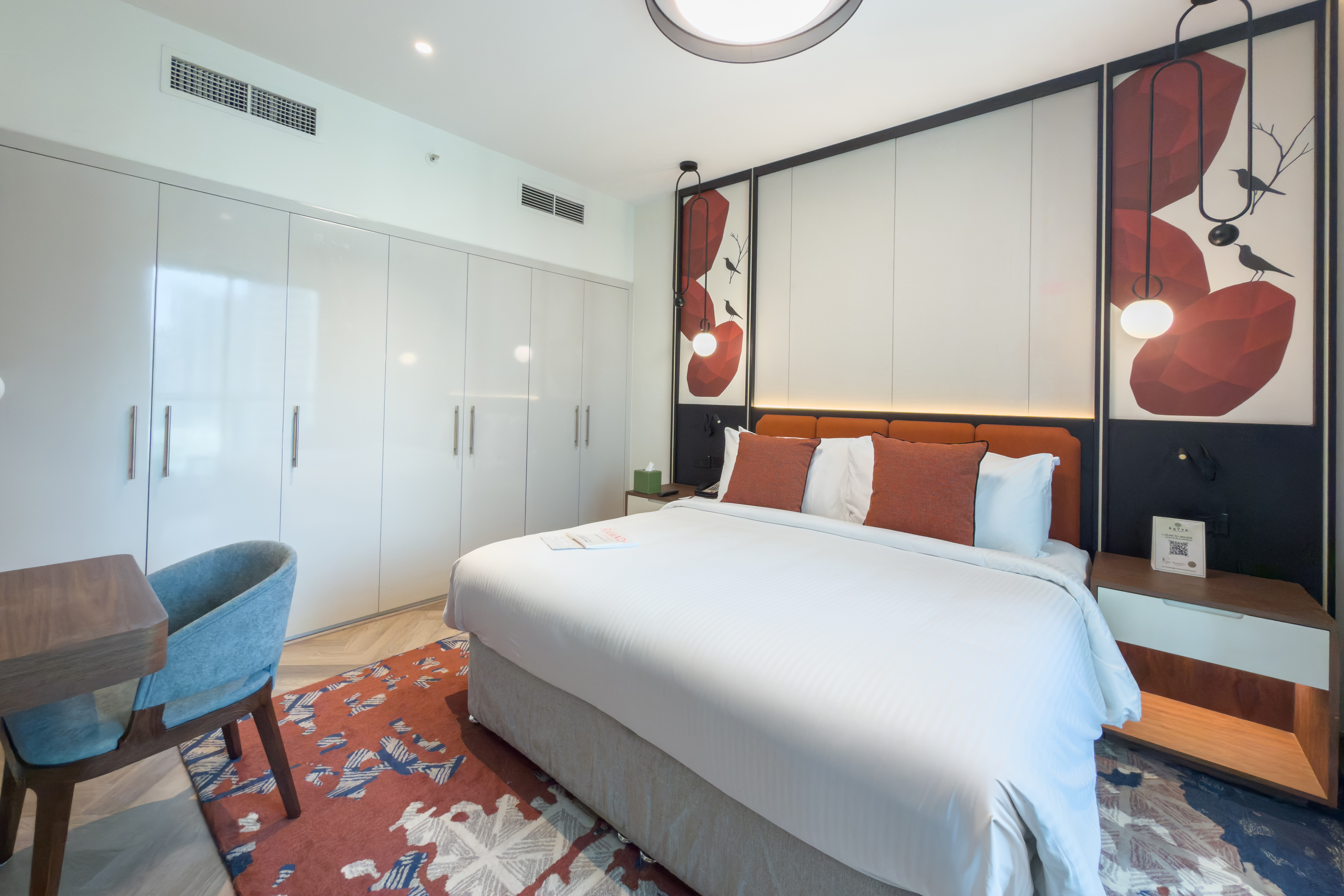 Guest room at the Wyndham Downtown Dubai in Dubai, Other than US/Canada