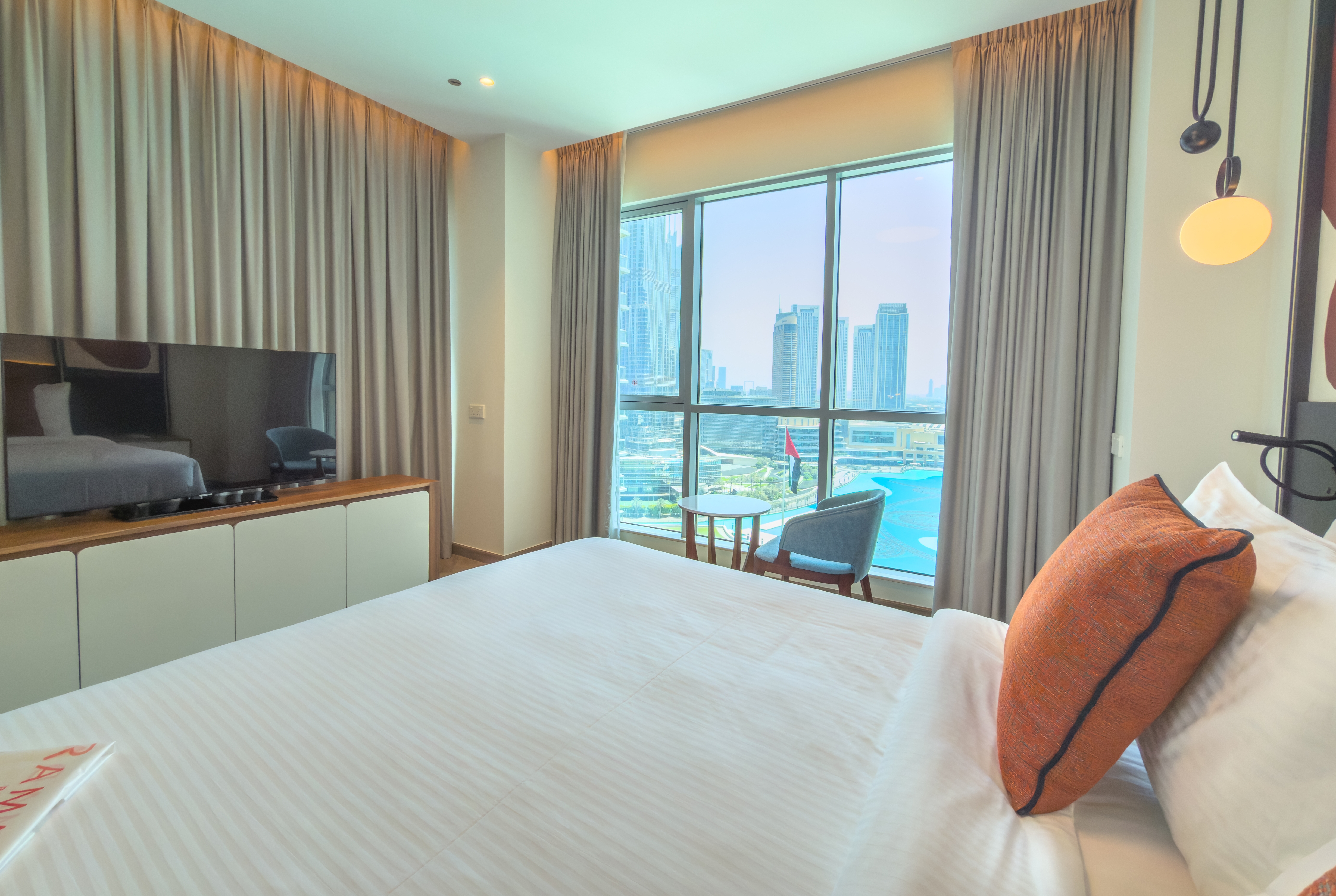 Guest room at the Wyndham Downtown Dubai in Dubai, Other than US/Canada