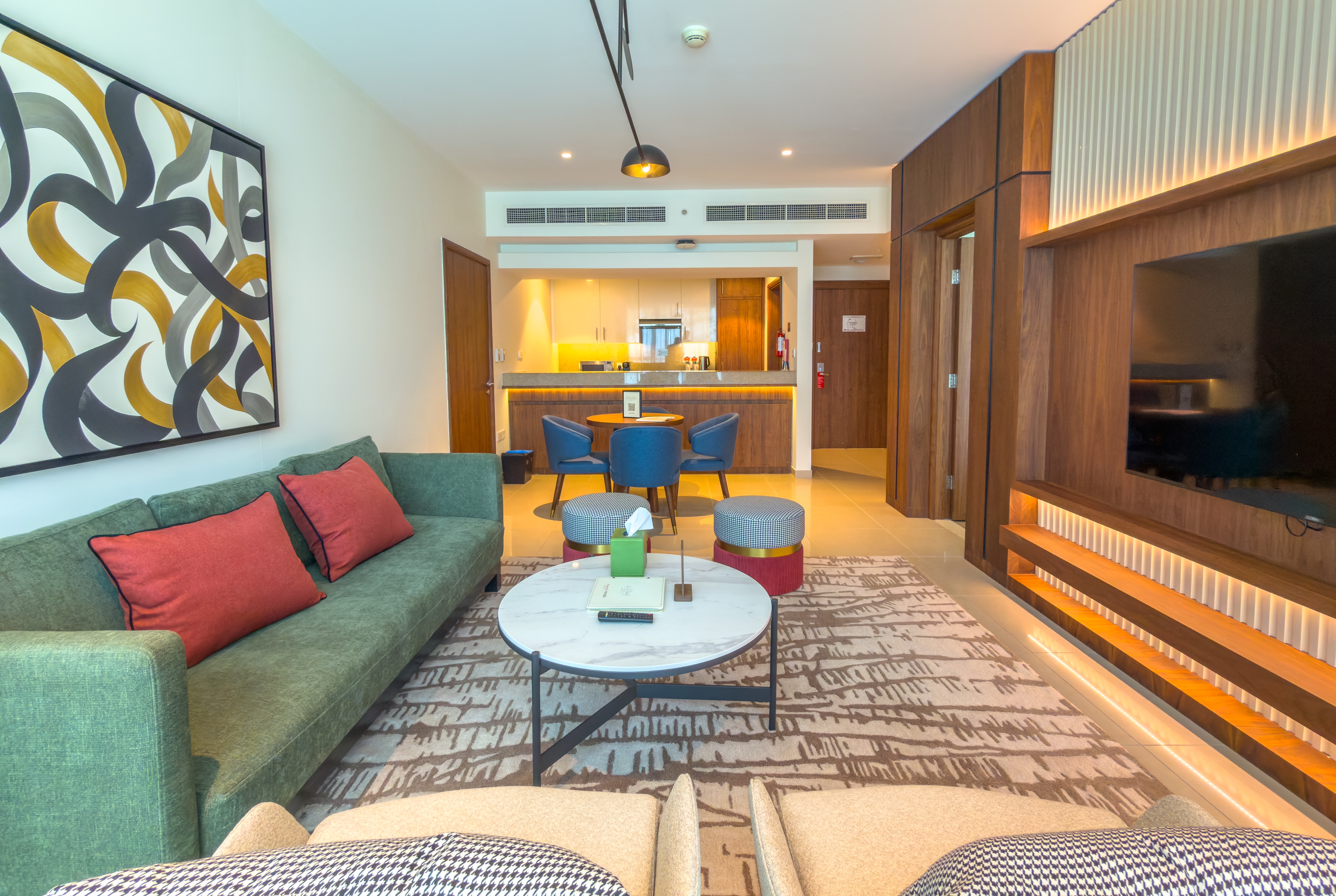 Guest room at the Wyndham Downtown Dubai in Dubai, Other than US/Canada