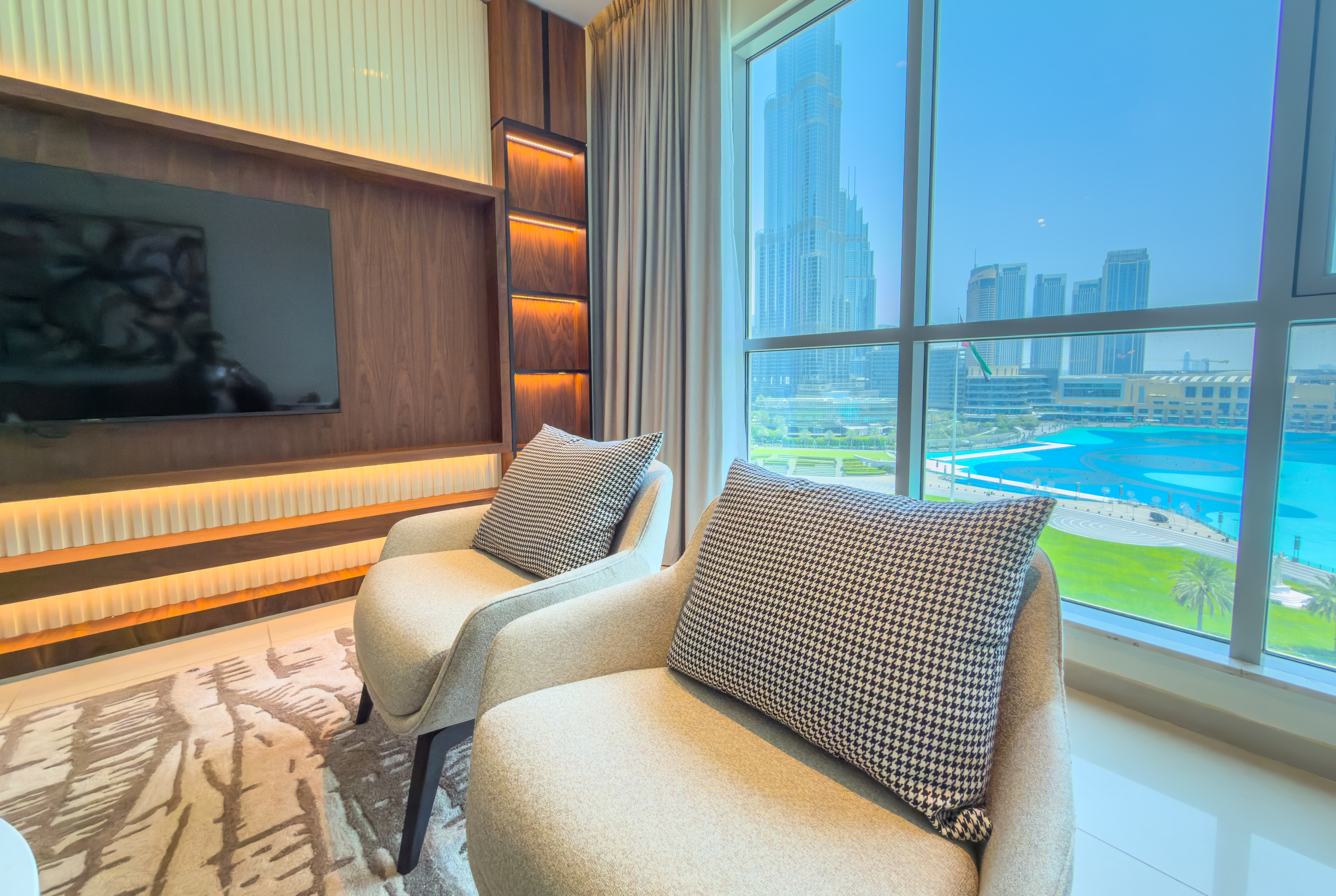Guest room at the Wyndham Downtown Dubai in Dubai, Other than US/Canada