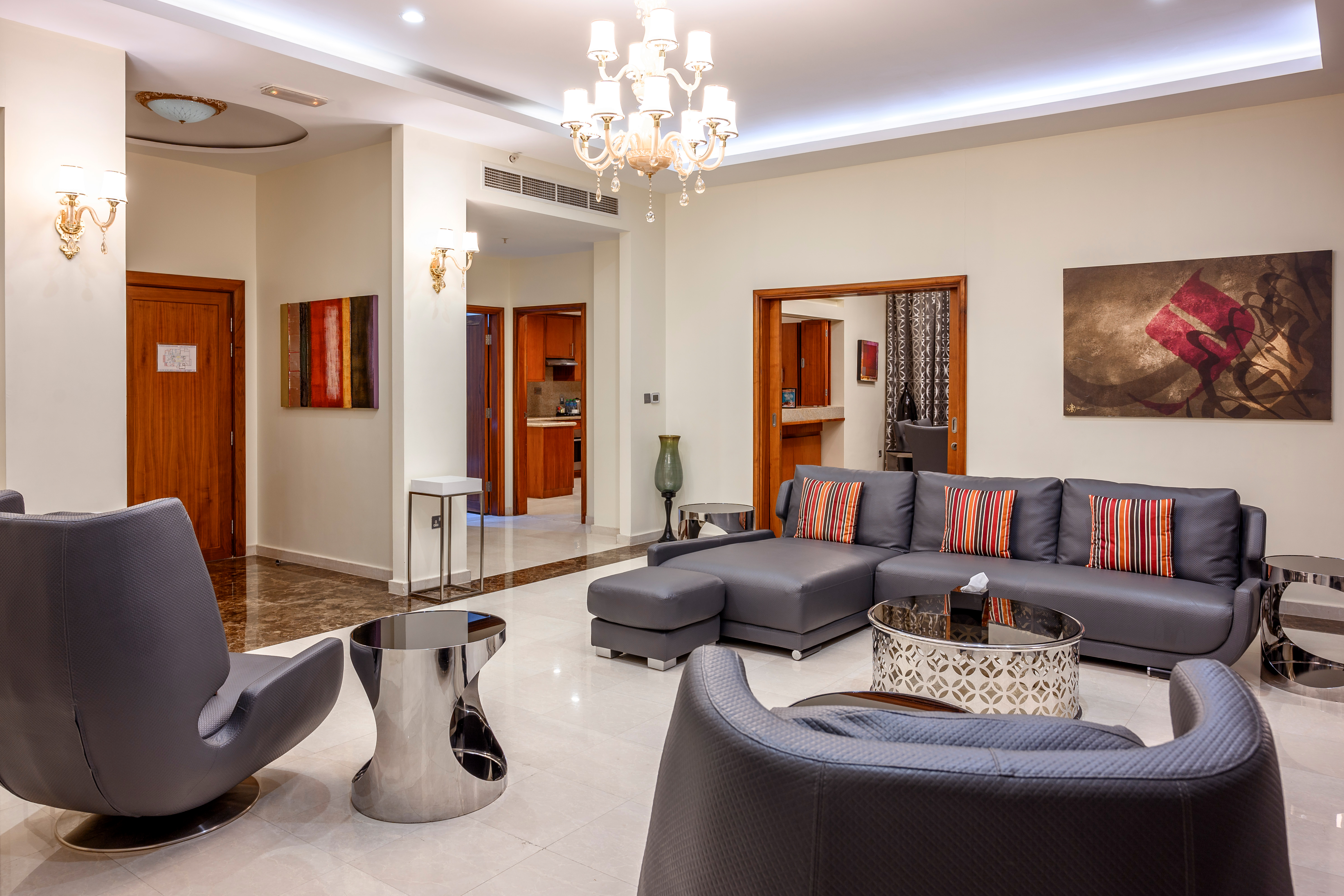 Guest room at the Wyndham Downtown Dubai in Dubai, Other than US/Canada