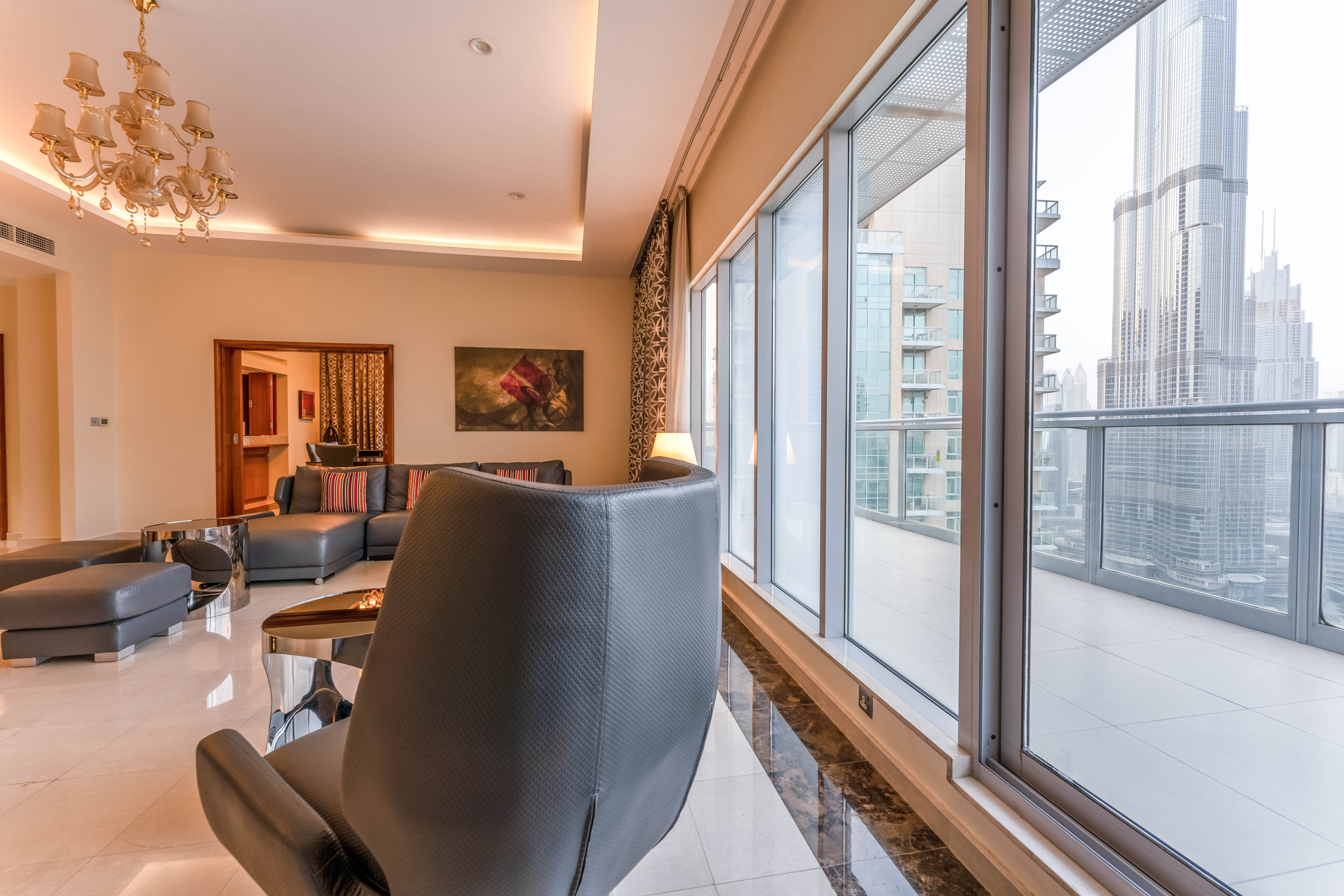 Guest room at the Wyndham Downtown Dubai in Dubai, Other than US/Canada