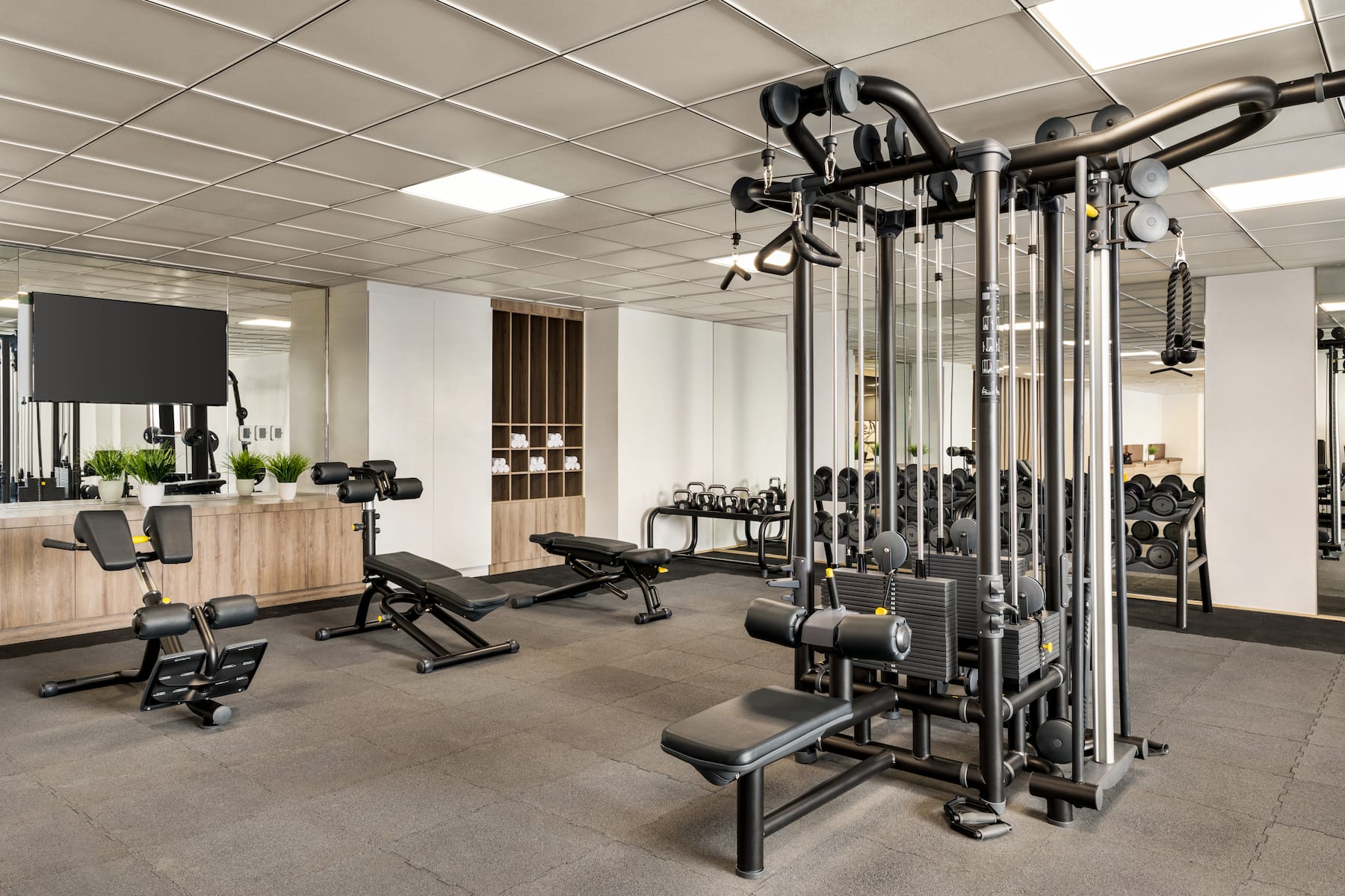 Fitness room at Wyndham Residences The Palm in Dubai, Other than US/Canada