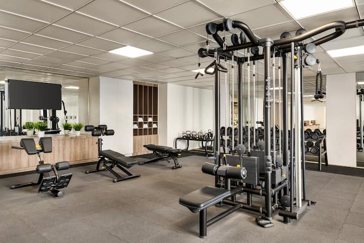 Fitness room at Wyndham Residences The Palm in Dubai, Other than US/Canada