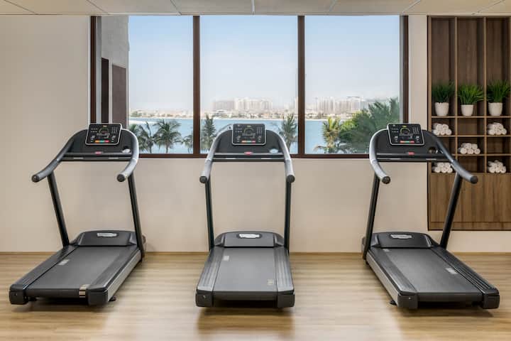Fitness room at Wyndham Residences The Palm in Dubai, Other than US/Canada