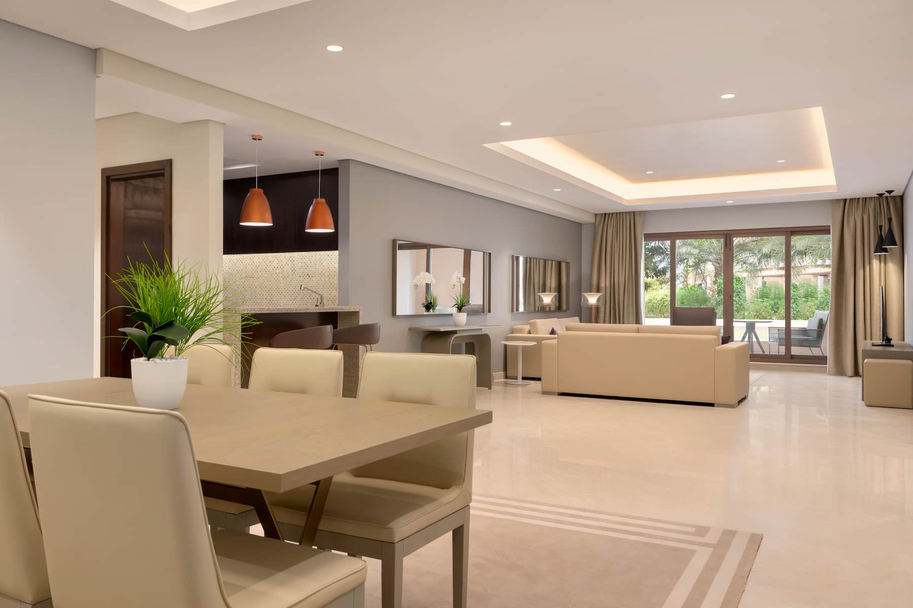 Guest room at the Wyndham Residences The Palm in Dubai, Other than US/Canada