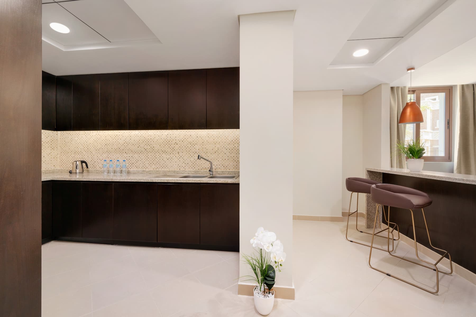Guest room at the Wyndham Residences The Palm in Dubai, Other than US/Canada