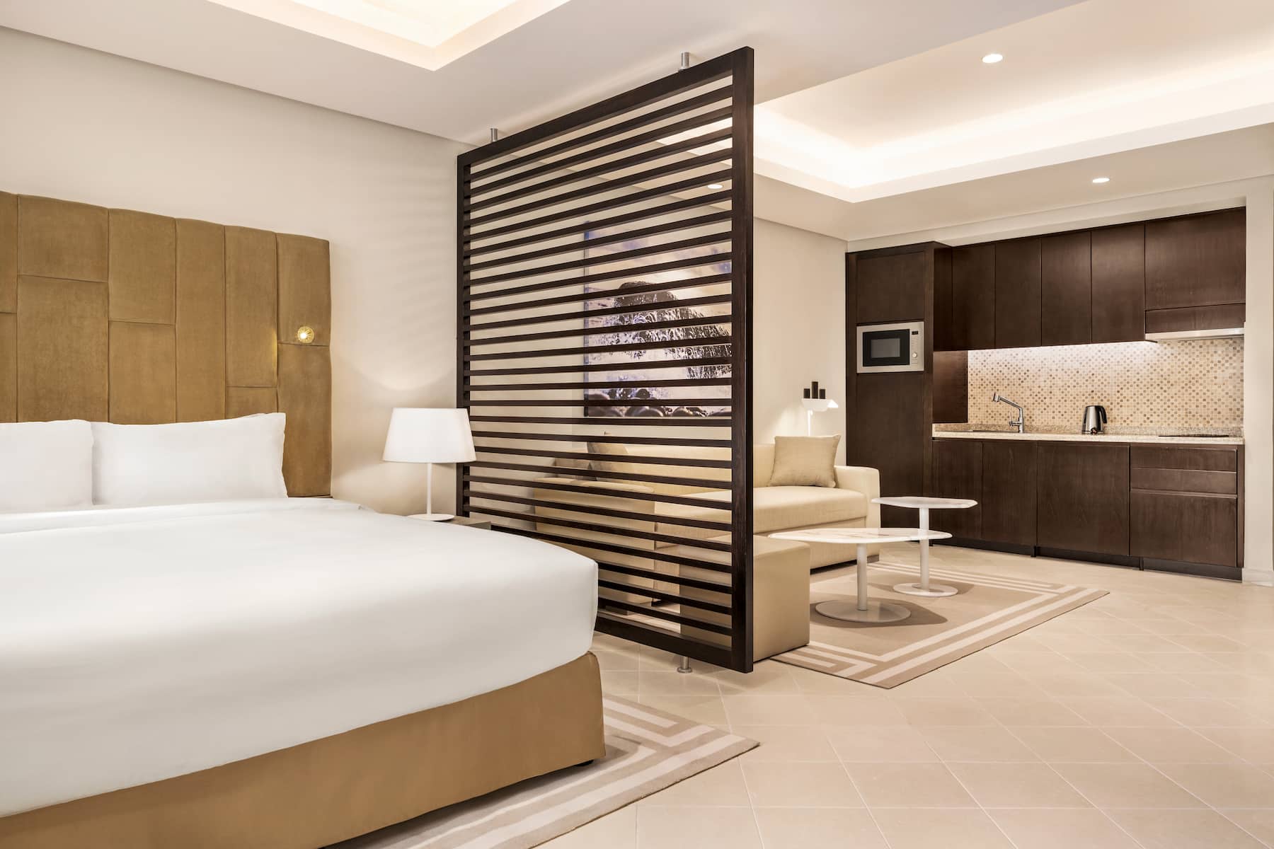 Guest room at the Wyndham Residences The Palm in Dubai, Other than US/Canada