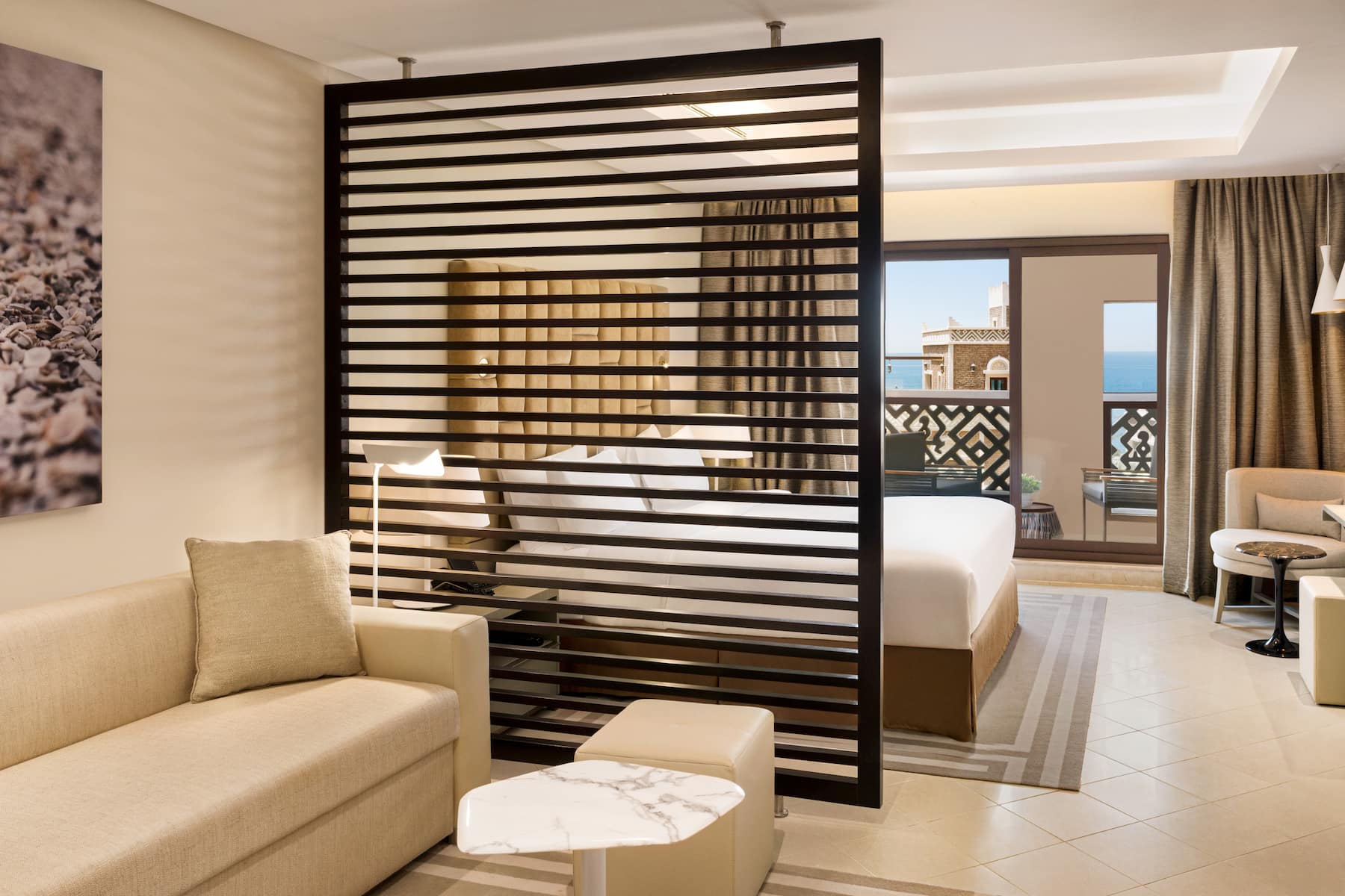 Guest room at the Wyndham Residences The Palm in Dubai, Other than US/Canada