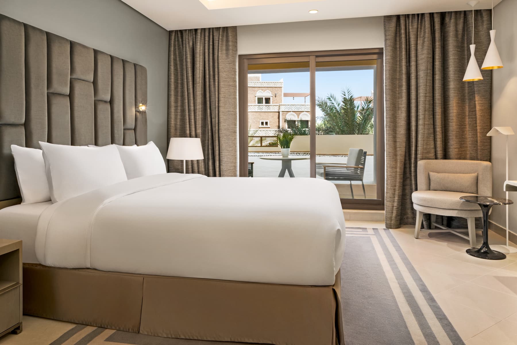 Guest room at the Wyndham Residences The Palm in Dubai, Other than US/Canada