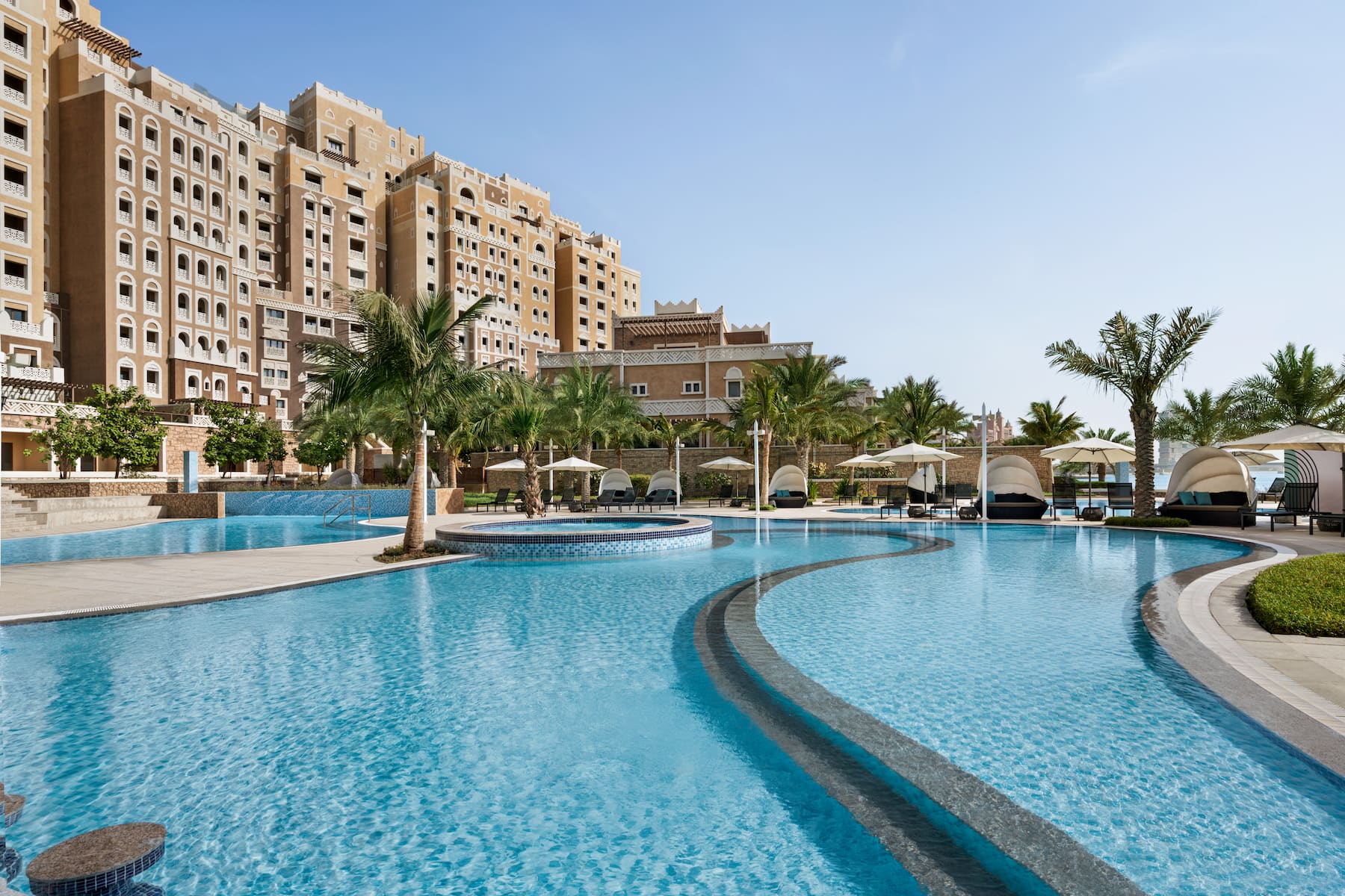 Pool at the Wyndham Residences The Palm in Dubai, Other than US/Canada