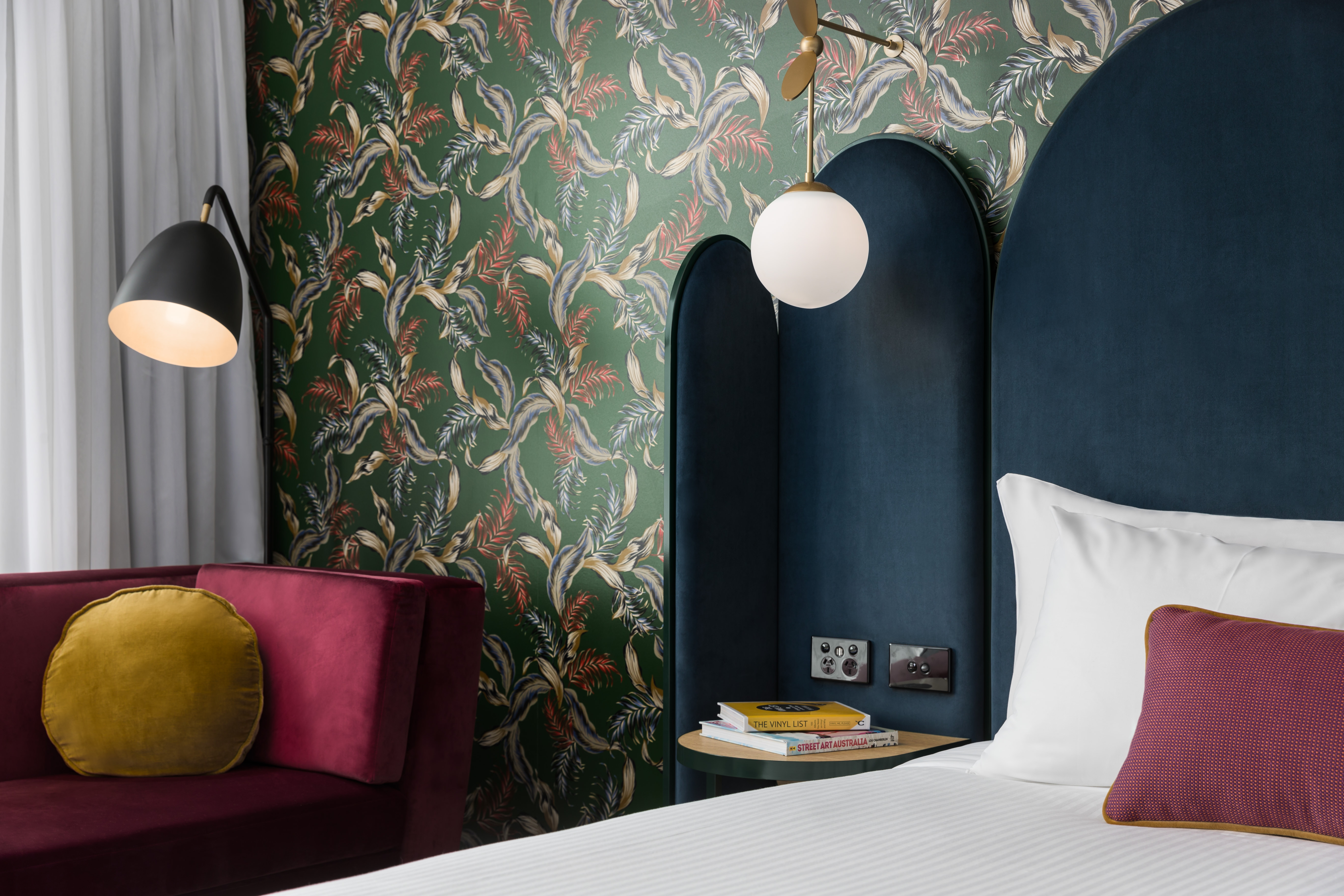 Guest room at the Ovolo Brisbane Fortitude Valley, a Wyndham Hotel in Brisbane, Other than US/Canada