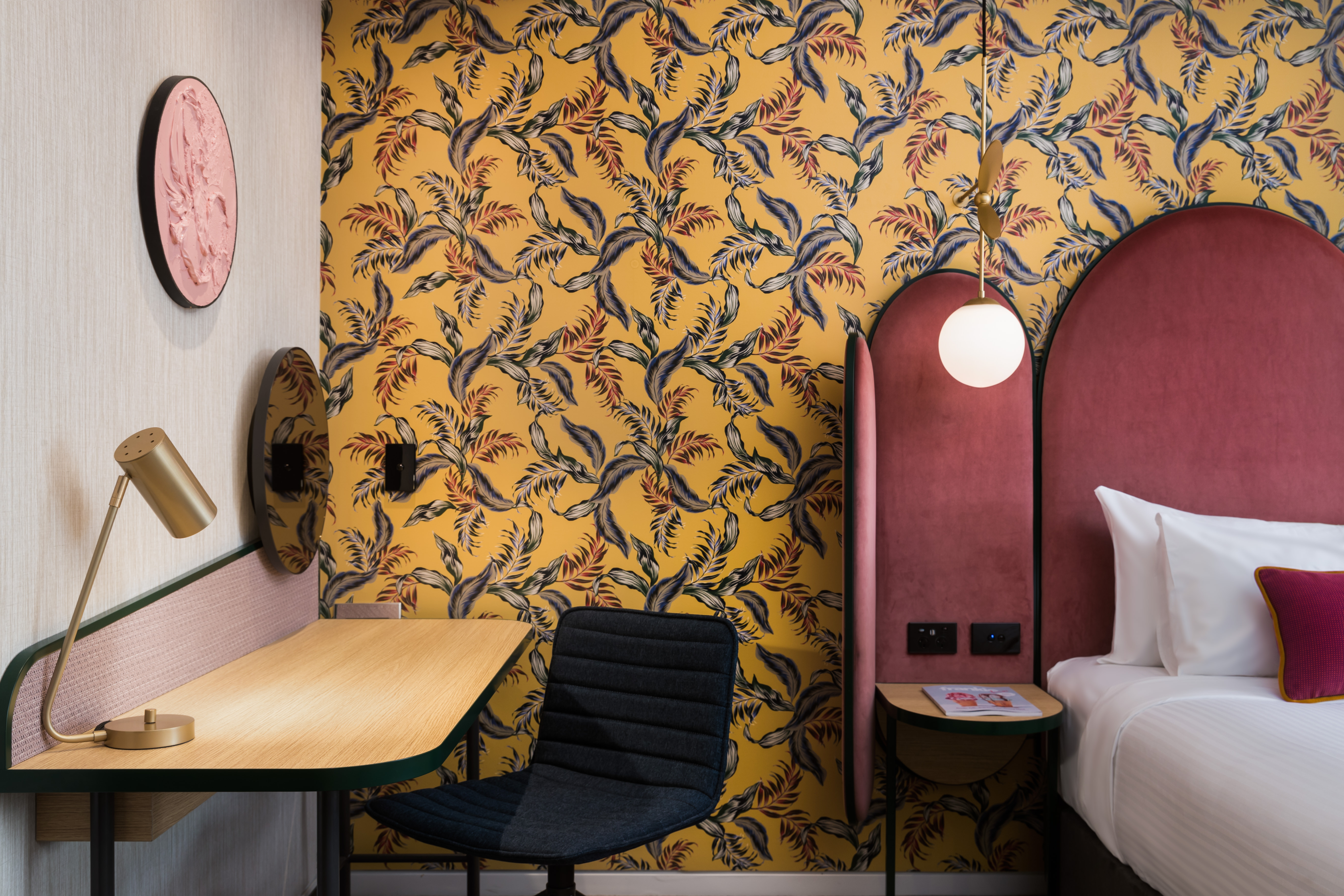 Guest room at the Ovolo Brisbane Fortitude Valley, a Wyndham Hotel in Brisbane, Other than US/Canada