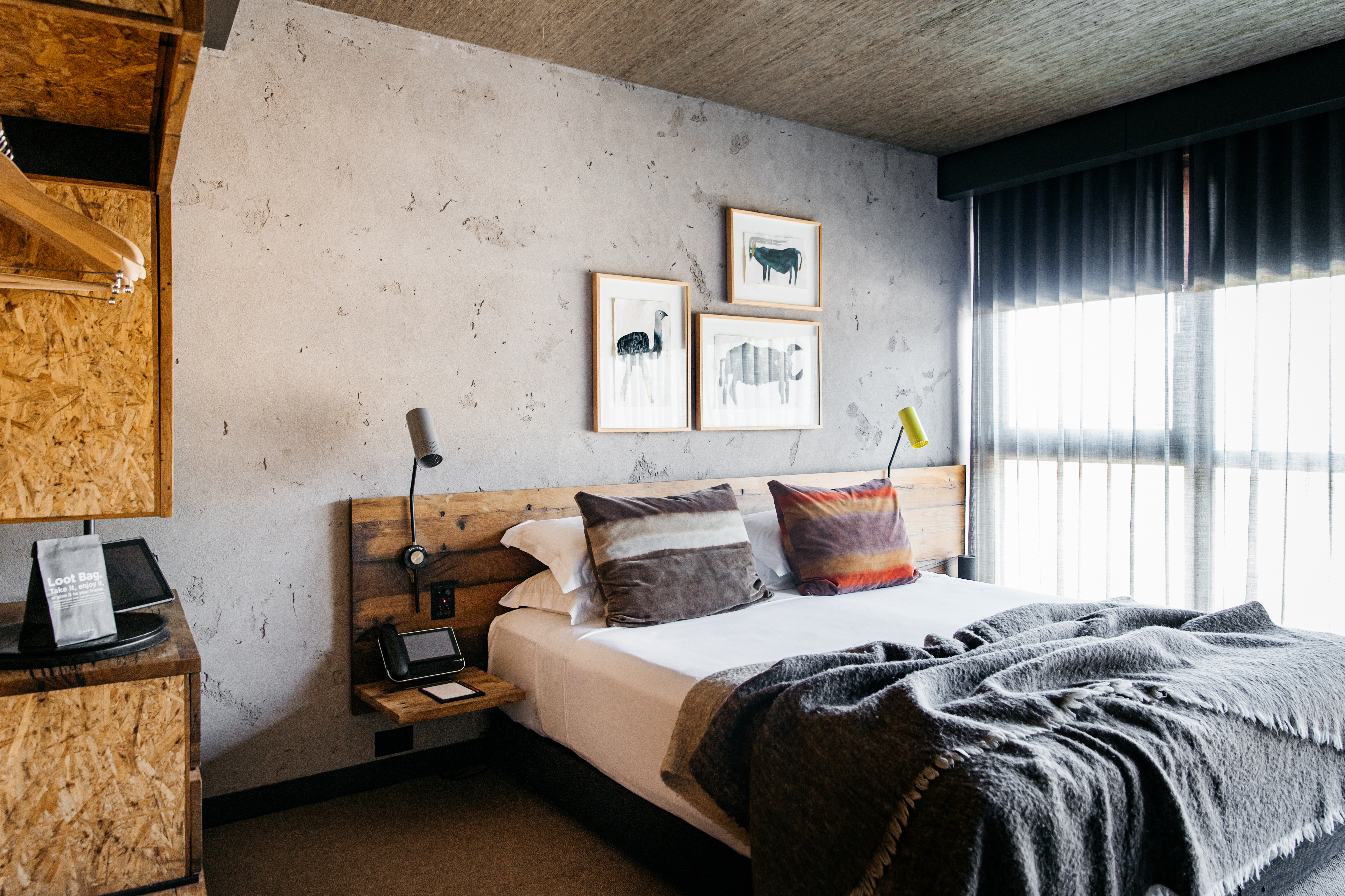 Guest room at the Ovolo Canberra, a Wyndham Hotel in Canberra, Other than US/Canada