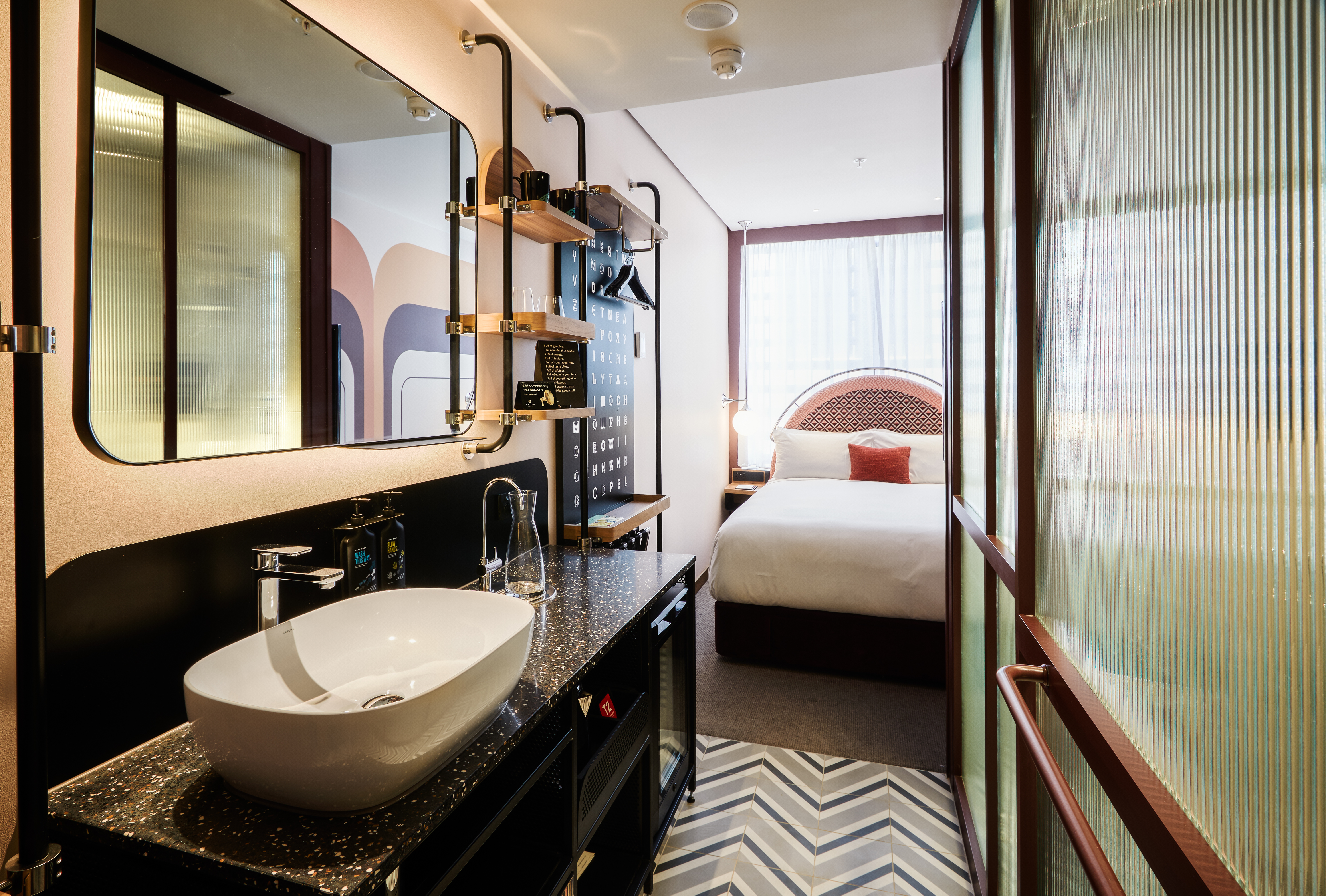 Guest room at the Ovolo Melbourne South Yarra, a Wyndham Hotel in Melbourne, Other than US/Canada