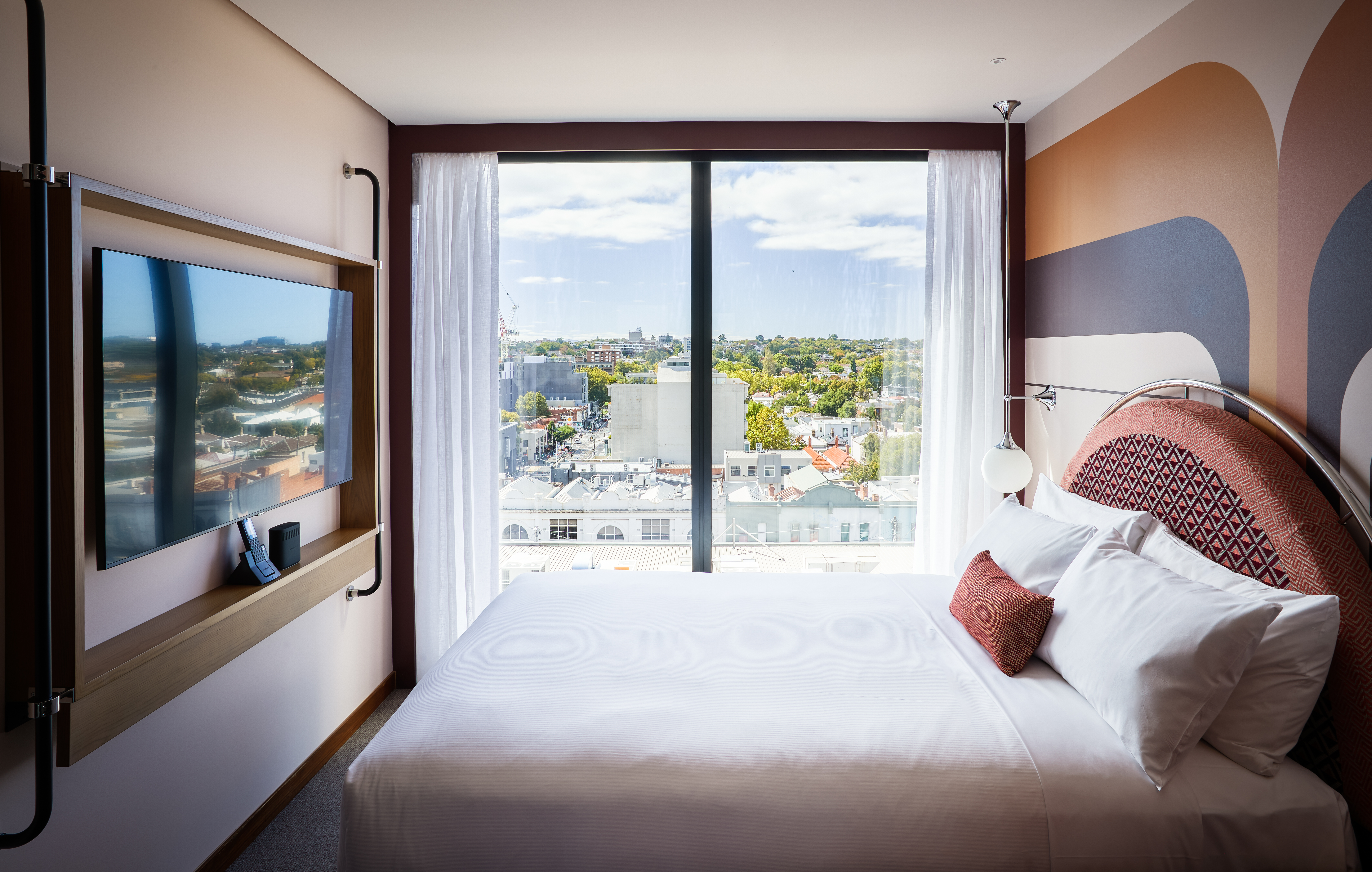 Guest room at the Ovolo Melbourne South Yarra, a Wyndham Hotel in Melbourne, Other than US/Canada