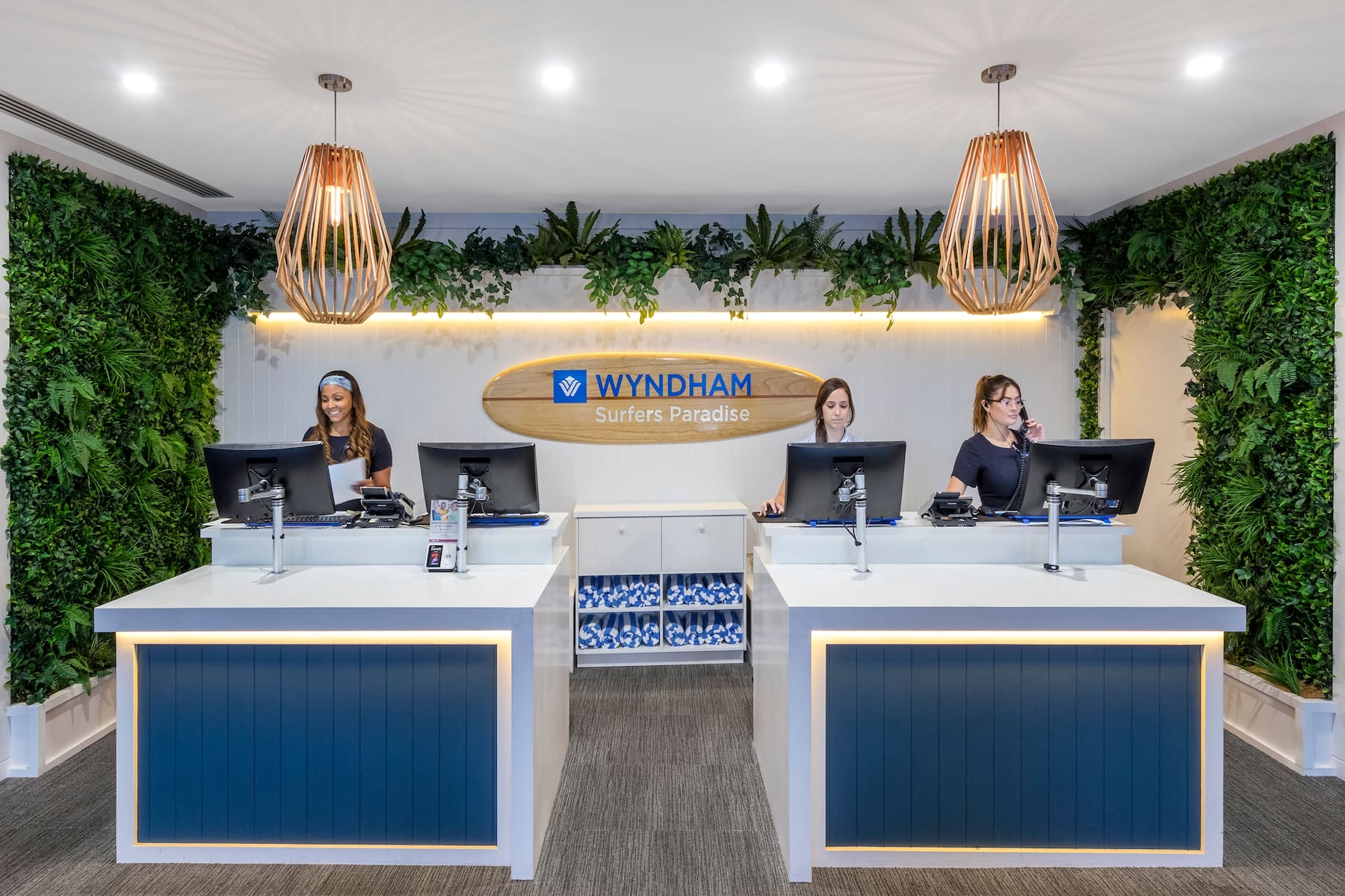 Wyndham Hotel Surfers Paradise reception in Surfers Paradise, Other than US/Canada