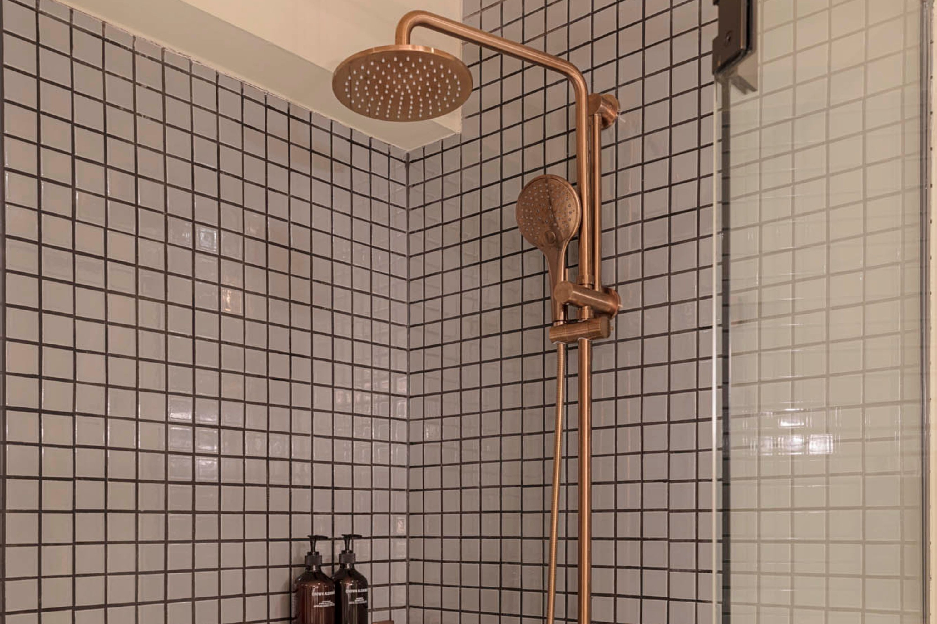 Guest room bath at the Ovolo Sydney Woolloomooloo, a Wyndham Hotel in Sydney, Other than US/Canada
