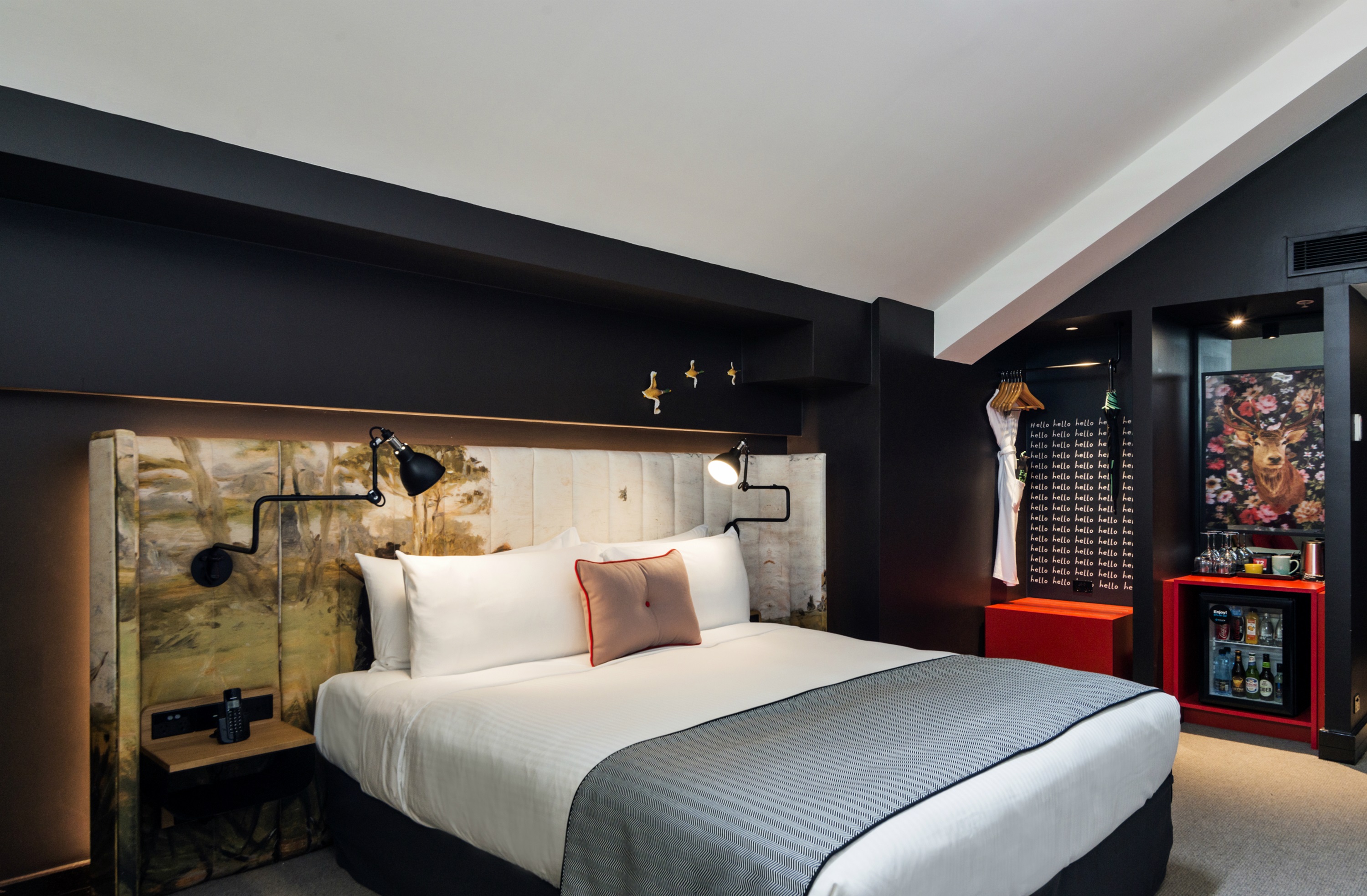 Guest room at the Ovolo Sydney Woolloomooloo, a Wyndham Hotel in Sydney, Other than US/Canada