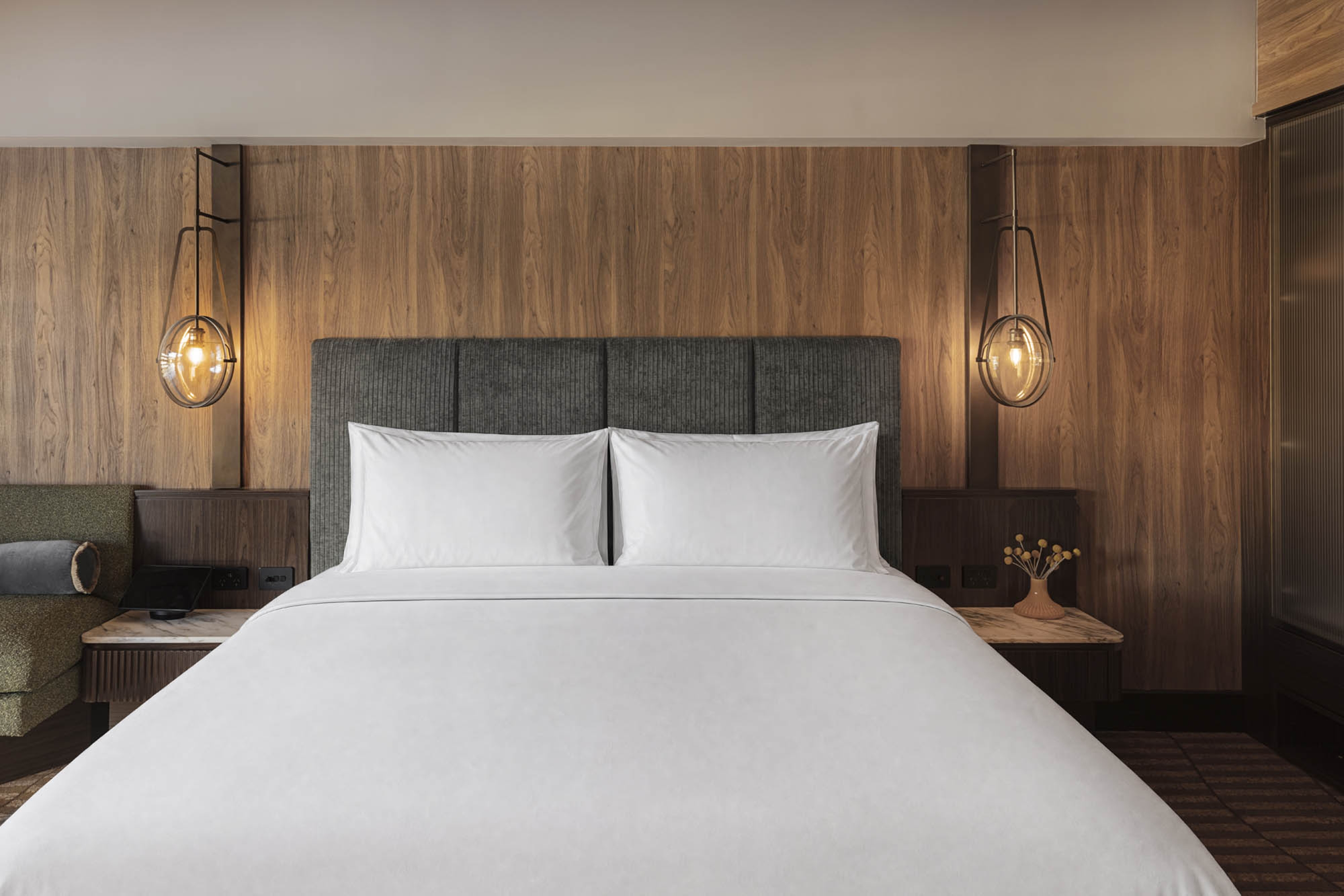 Guest room at the Ovolo Sydney Woolloomooloo, a Wyndham Hotel in Sydney, Other than US/Canada