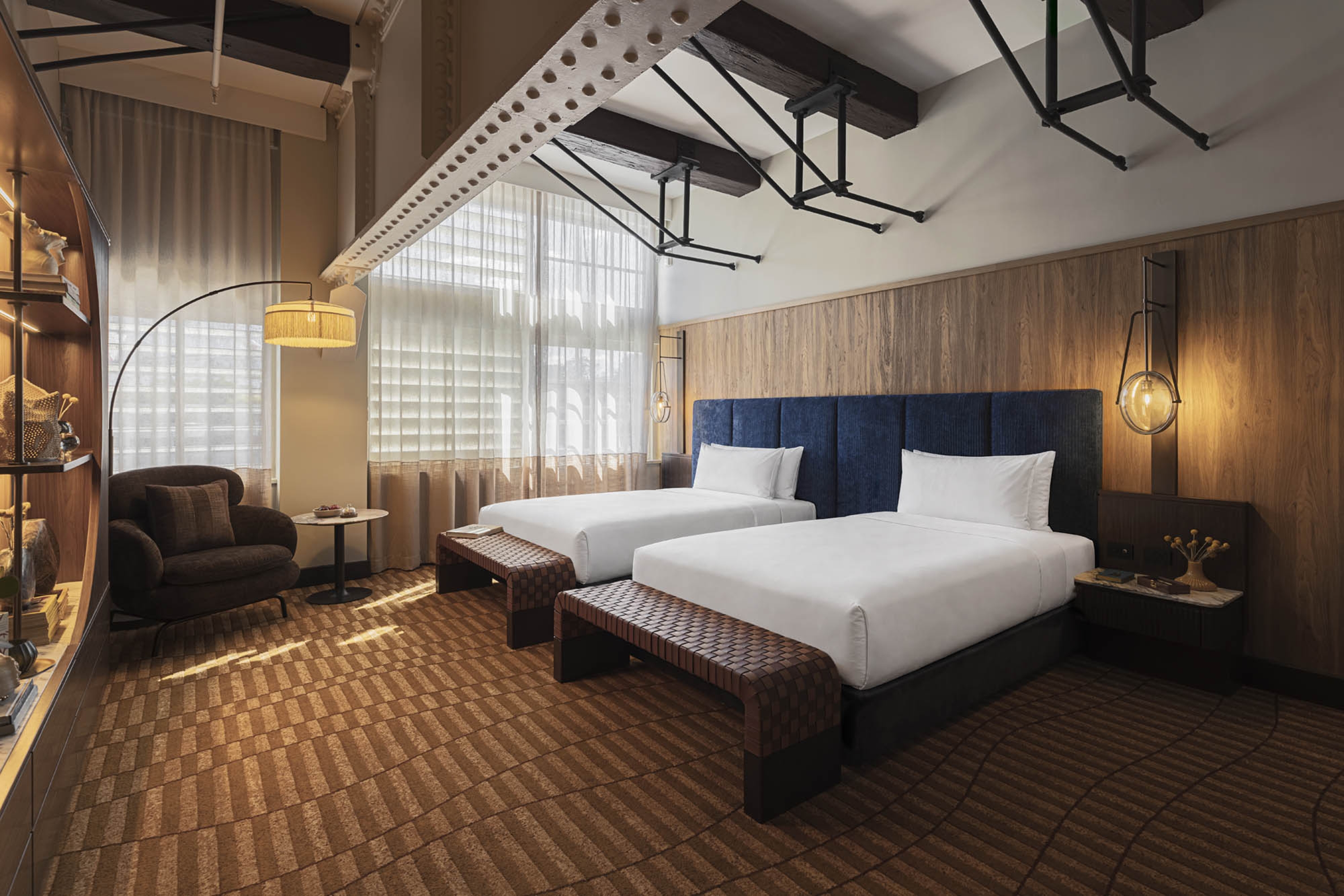 Guest room at the Ovolo Sydney Woolloomooloo, a Wyndham Hotel in Sydney, Other than US/Canada