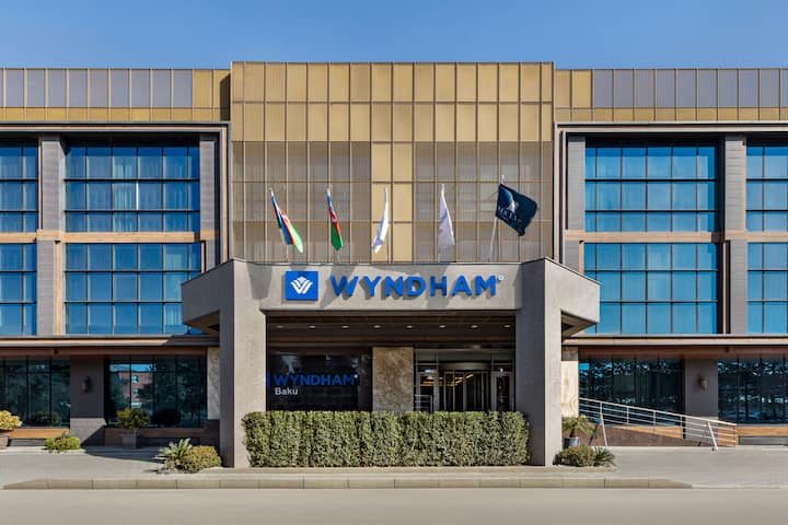 Exterior of Wyndham Baku hotel in Baku, Other than US/Canada