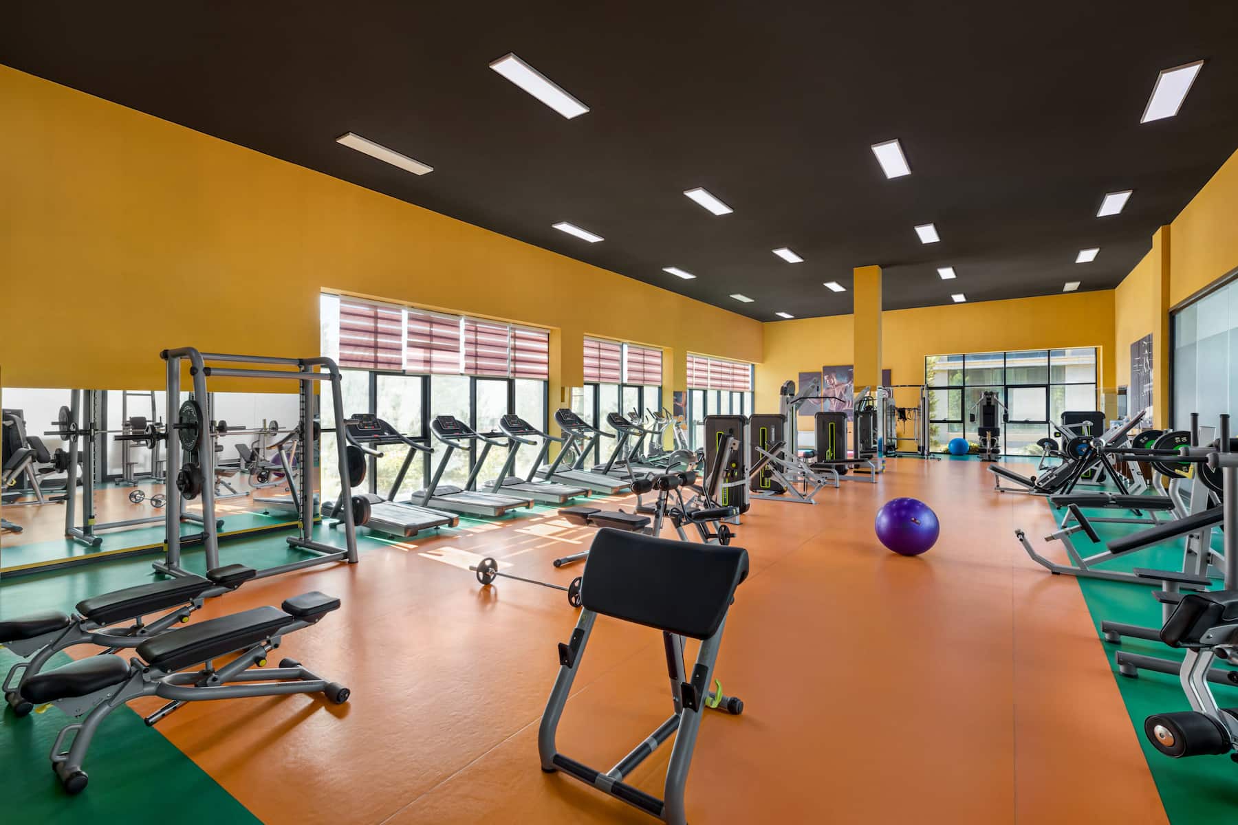 Fitness room at Wyndham Baku in Baku, Other than US/Canada