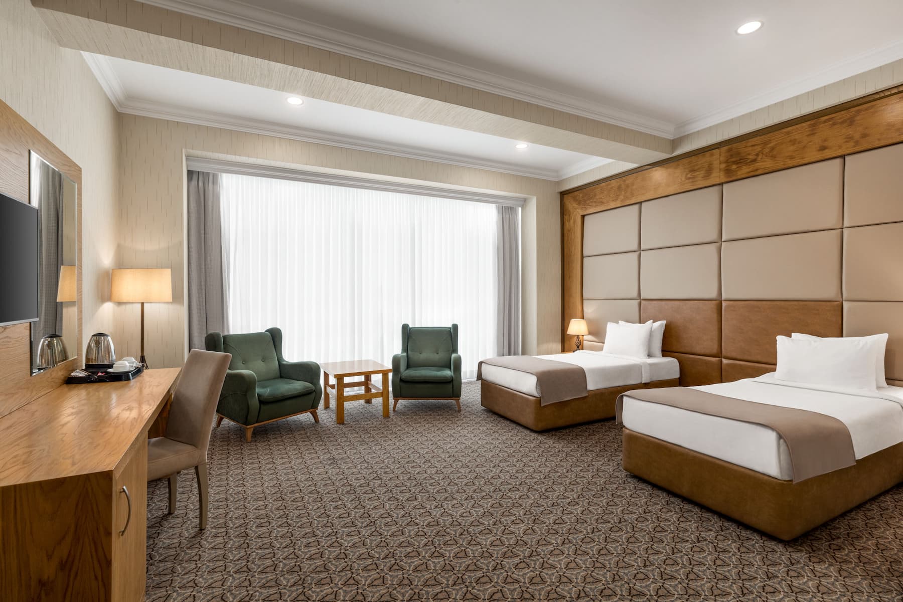 Guest room at the Wyndham Baku in Baku, Other than US/Canada