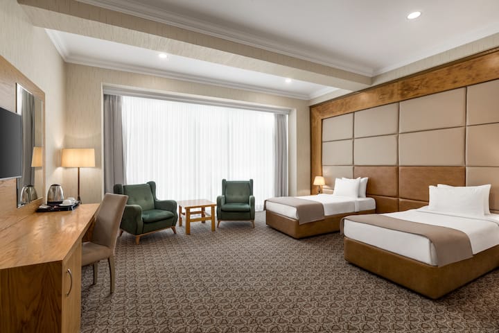 Guest room at the Wyndham Baku in Baku, Other than US/Canada