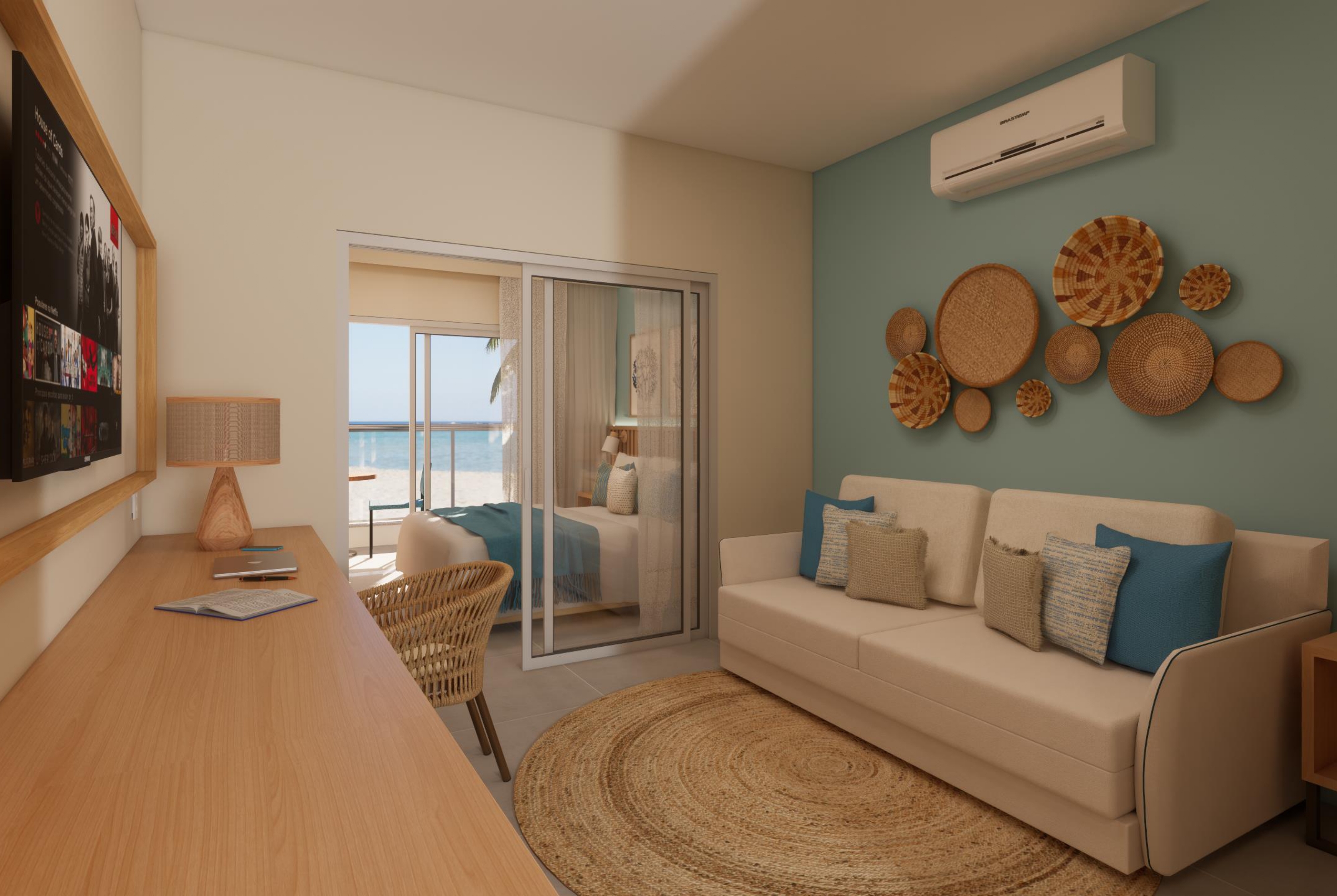 Guest room at the Wyndham Natal Pitangui Praia in Extremoz, Other than US/Canada